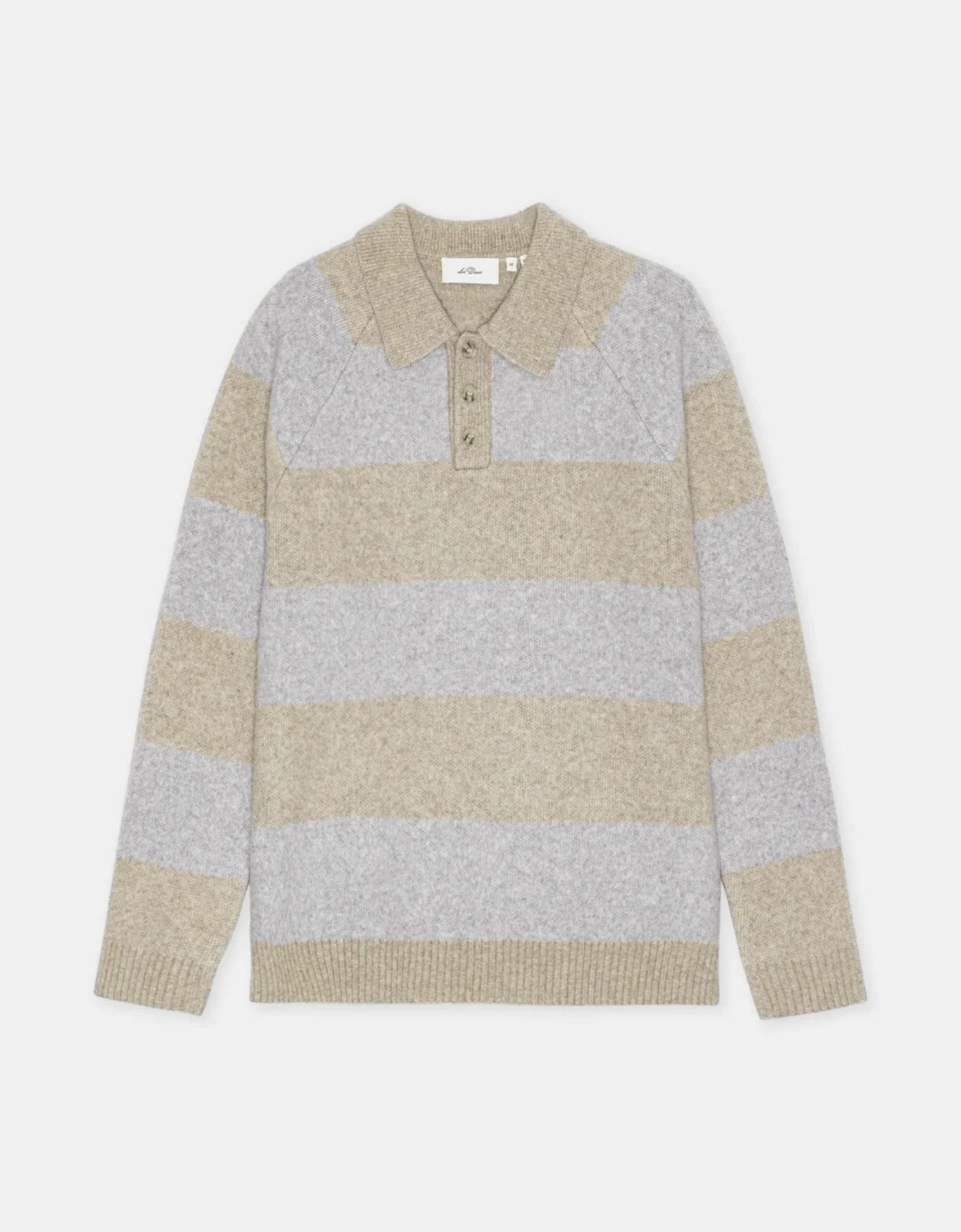 Jersey polo "Striped Melange"