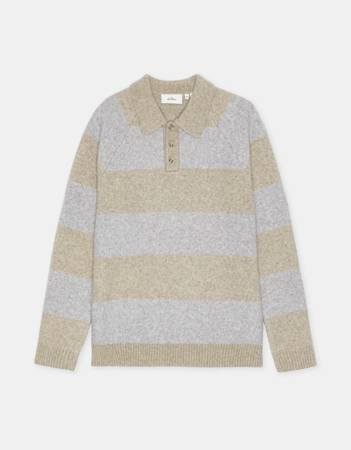 Jersey polo "Striped Melange"