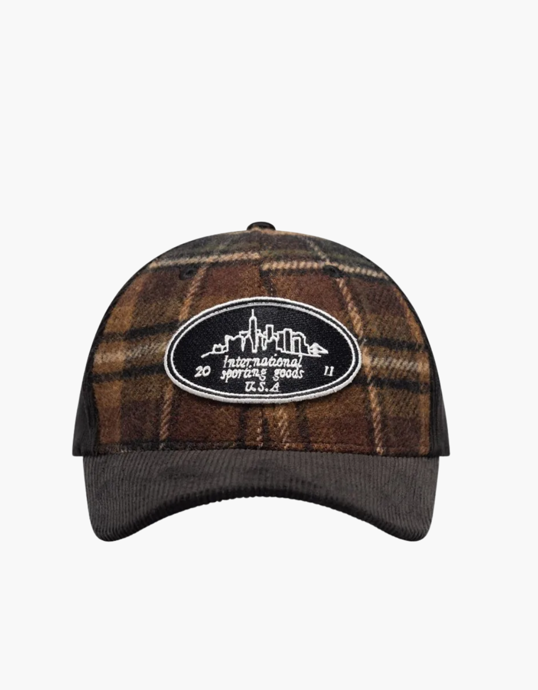 Casquette de baseball à carreaux « Skyline Patch »