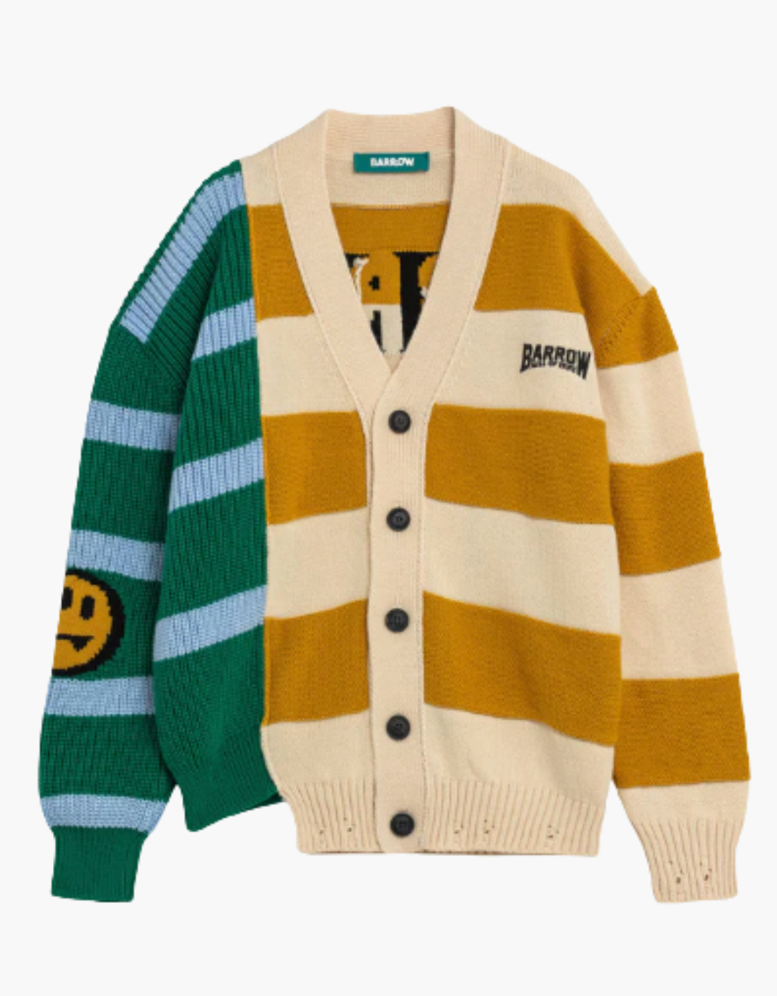 Cardigana rayas "Destroyed"