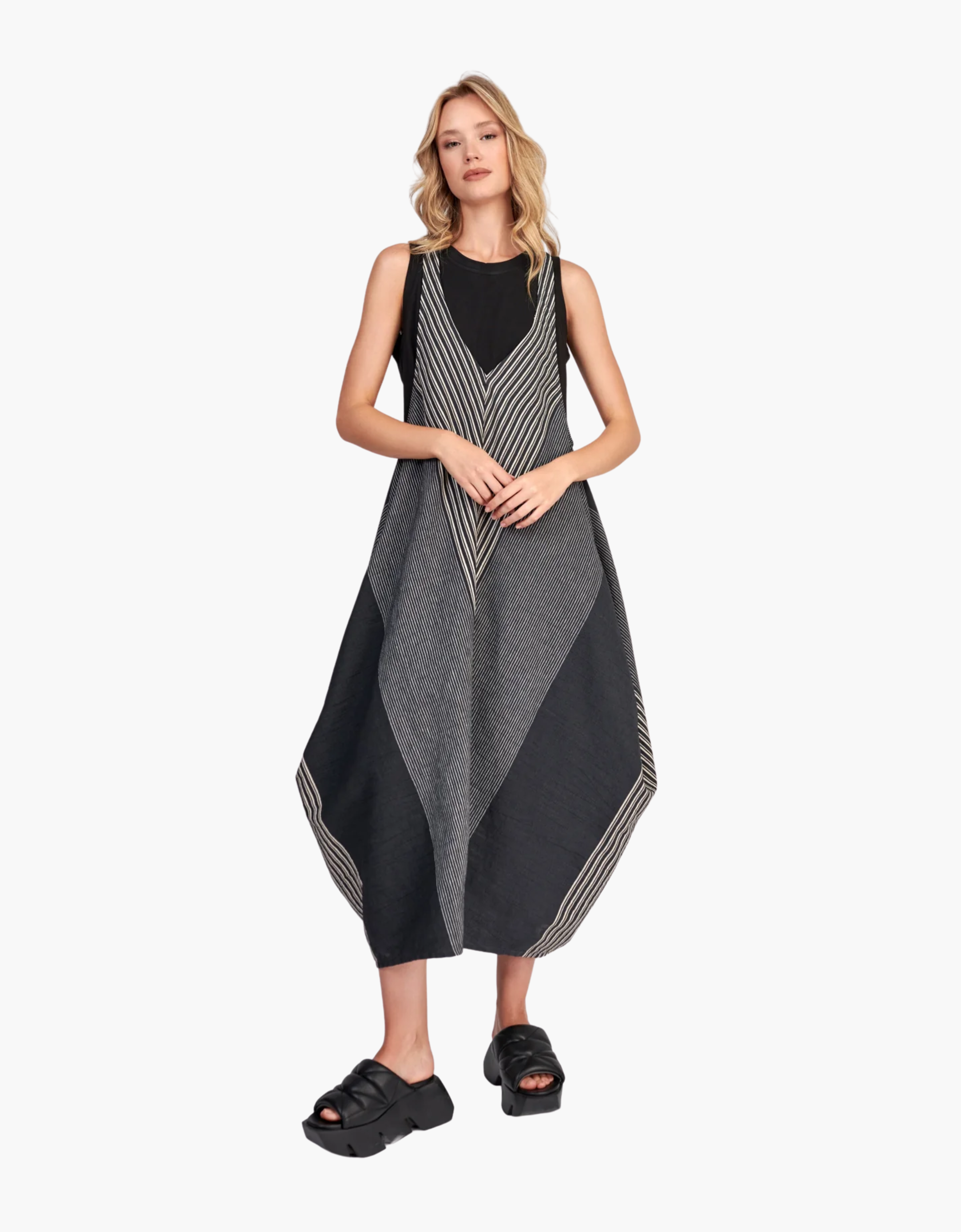 Vestido cocoon "Darkbar"