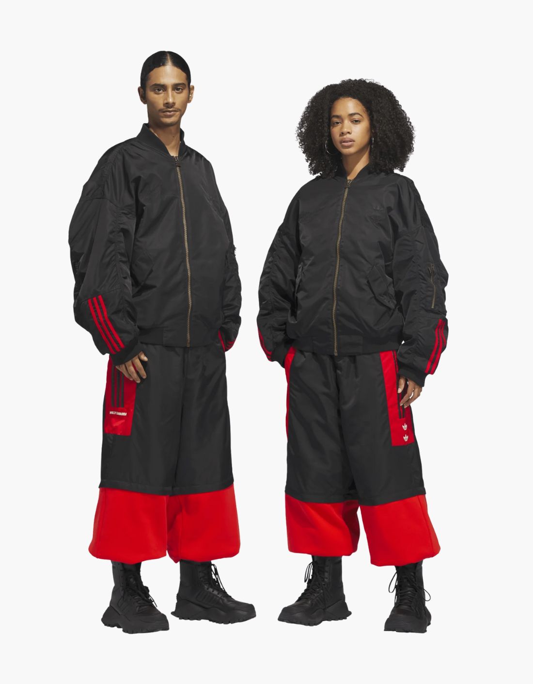 Blouson aviateur en satin - ADIDAS X WILLY CHAVARRÍA