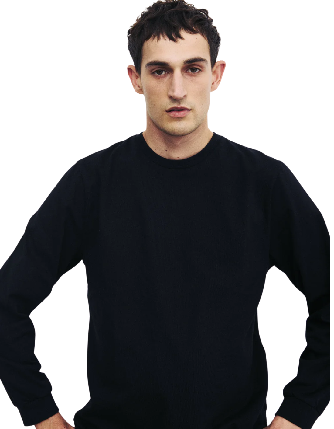Camiseta "Basic U" Manga Larga – vista principal