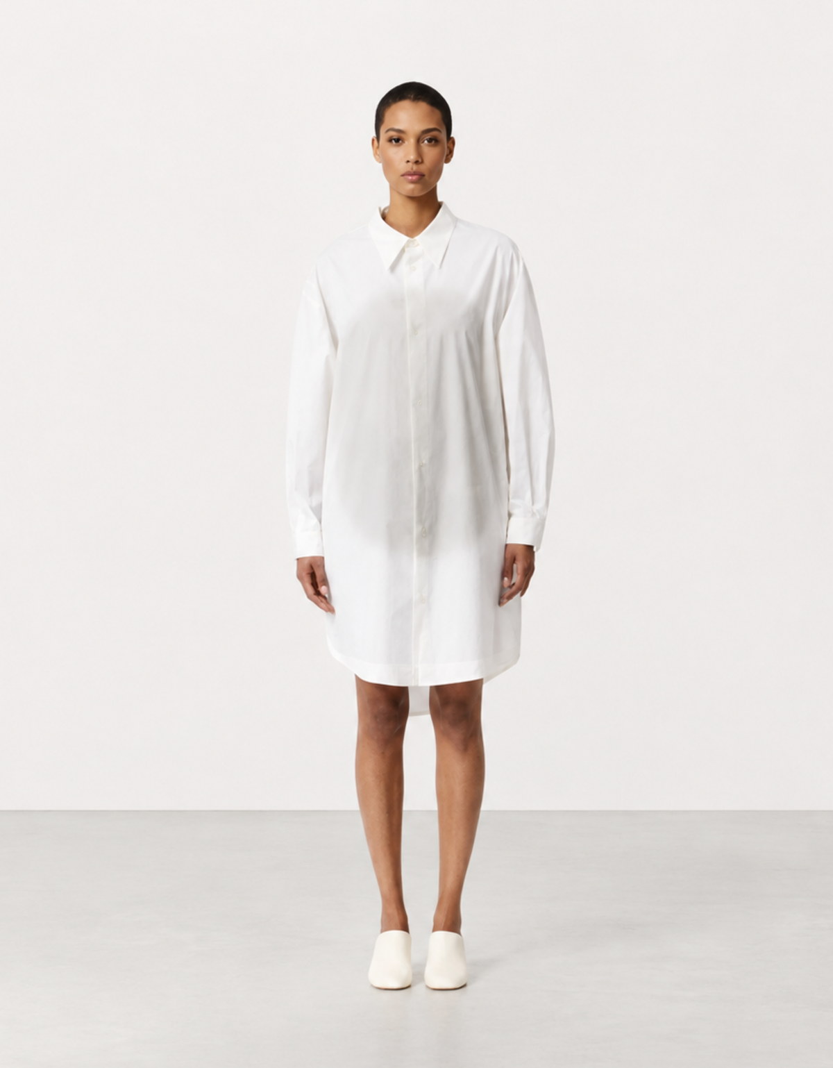 Vestido camisero con degradado - MM6 – vista principal