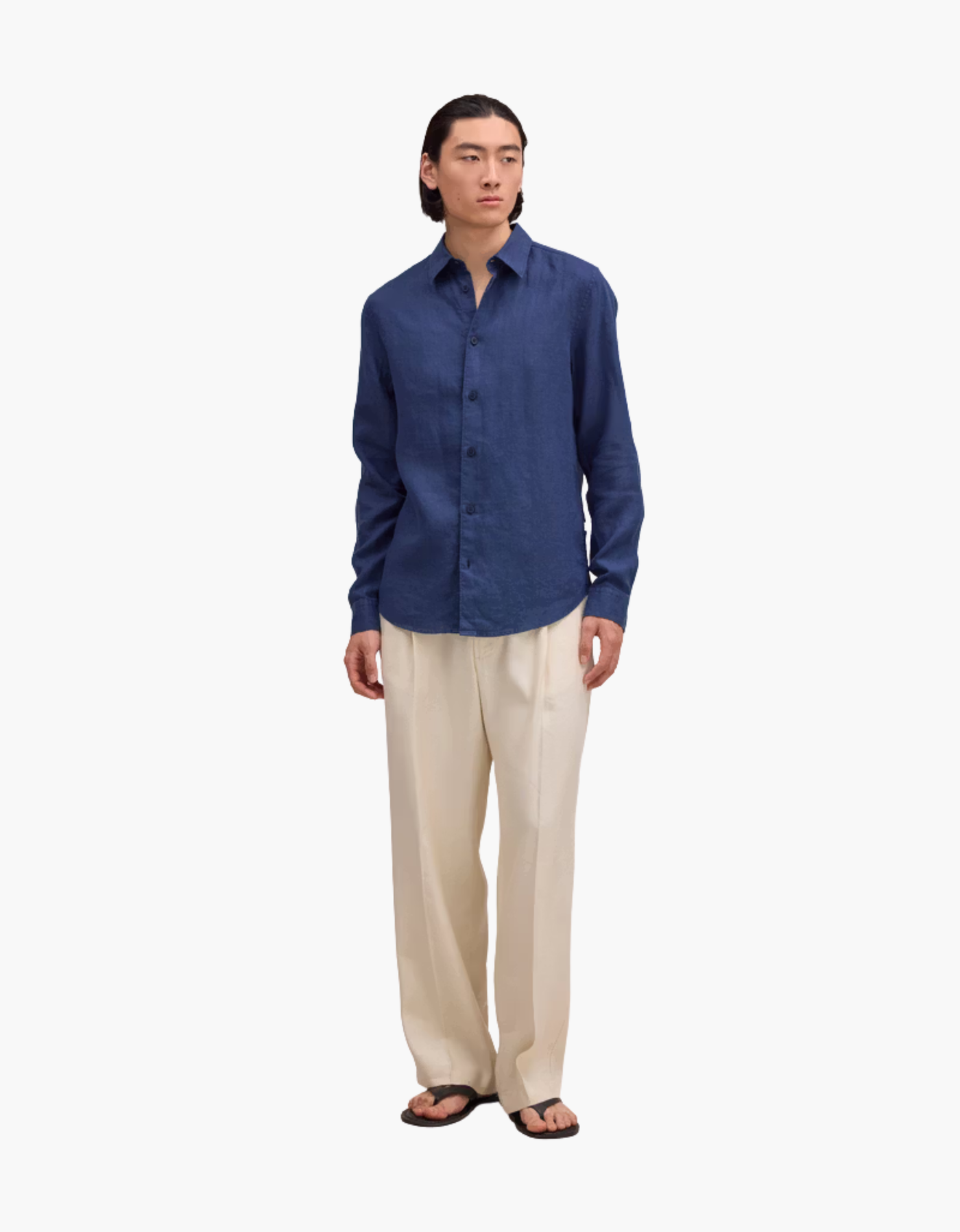 Camisa de lino "Enzo 5708"