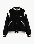 Bomber jacket with "Varsity" bear