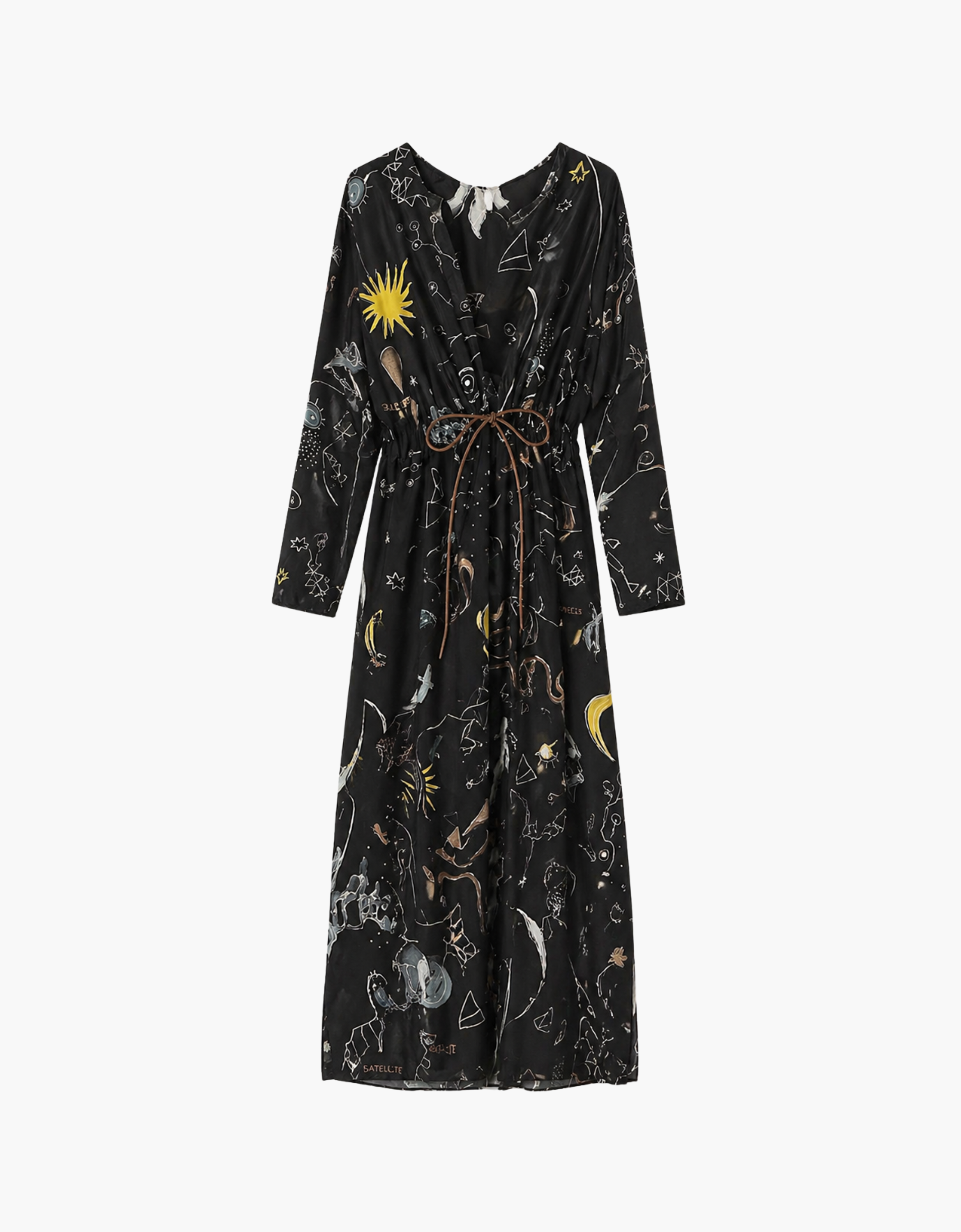 Vestido "Constelaciones print"