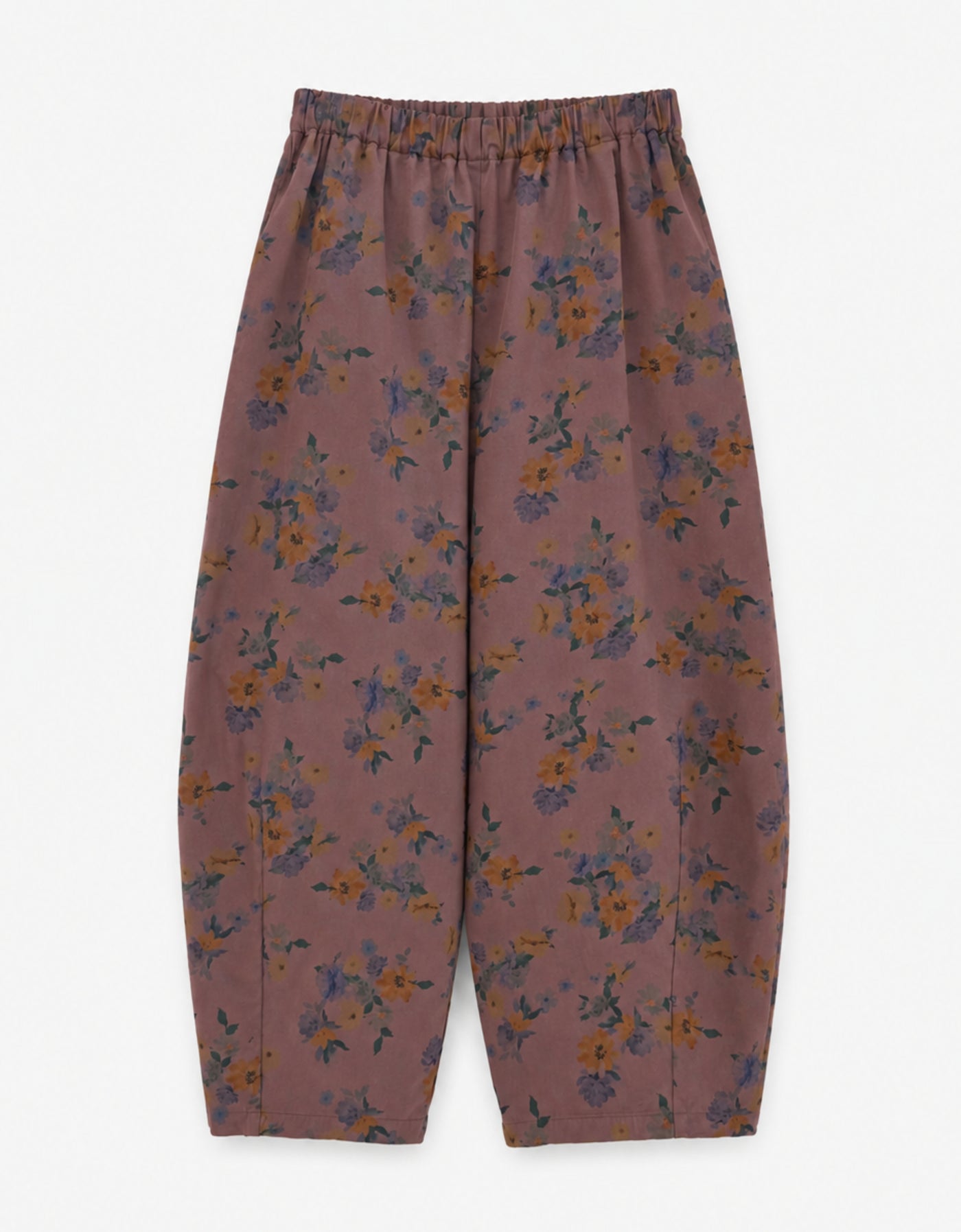 Pantalon easy flori "Fig"