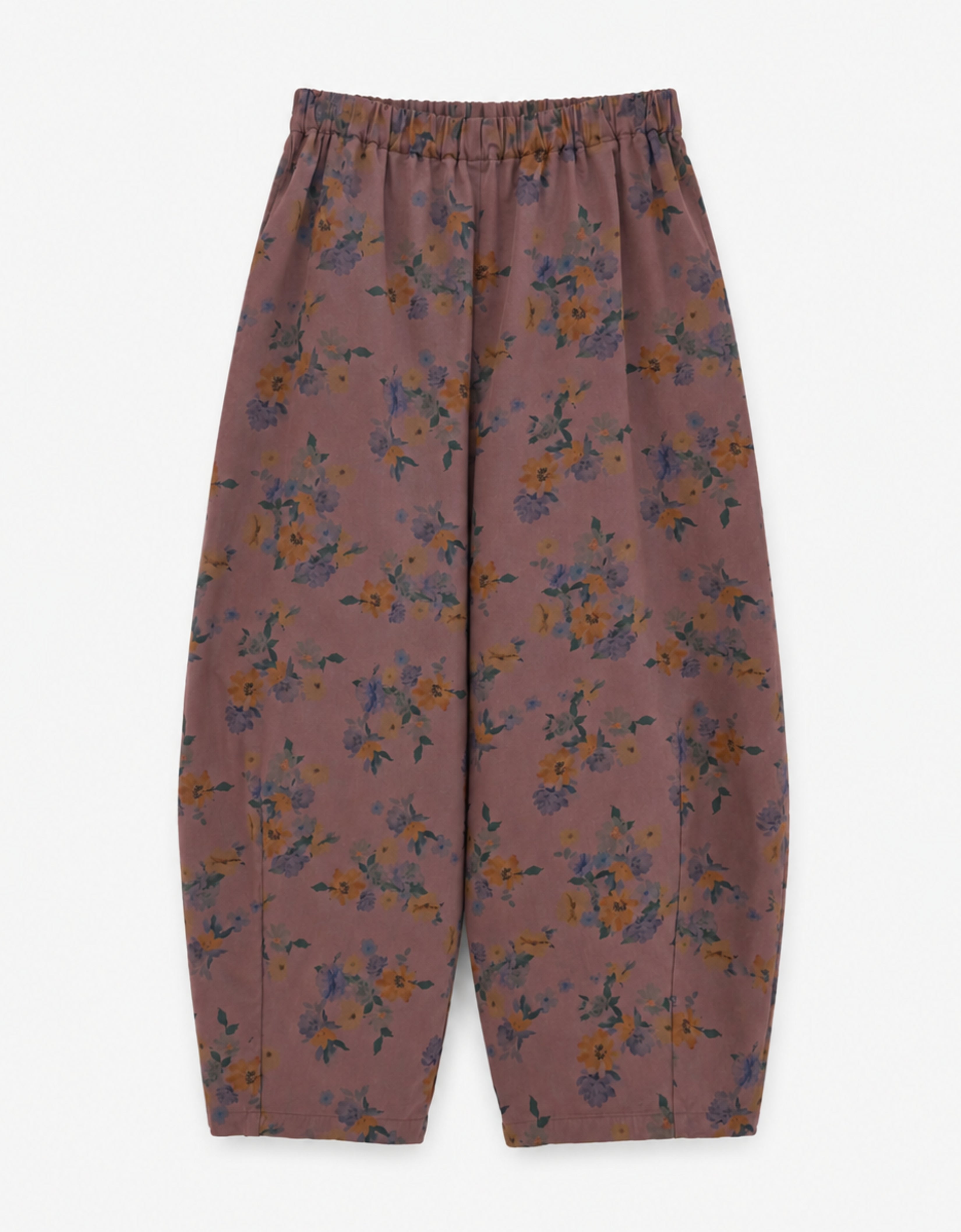 Pantalon easy flori "Fig"