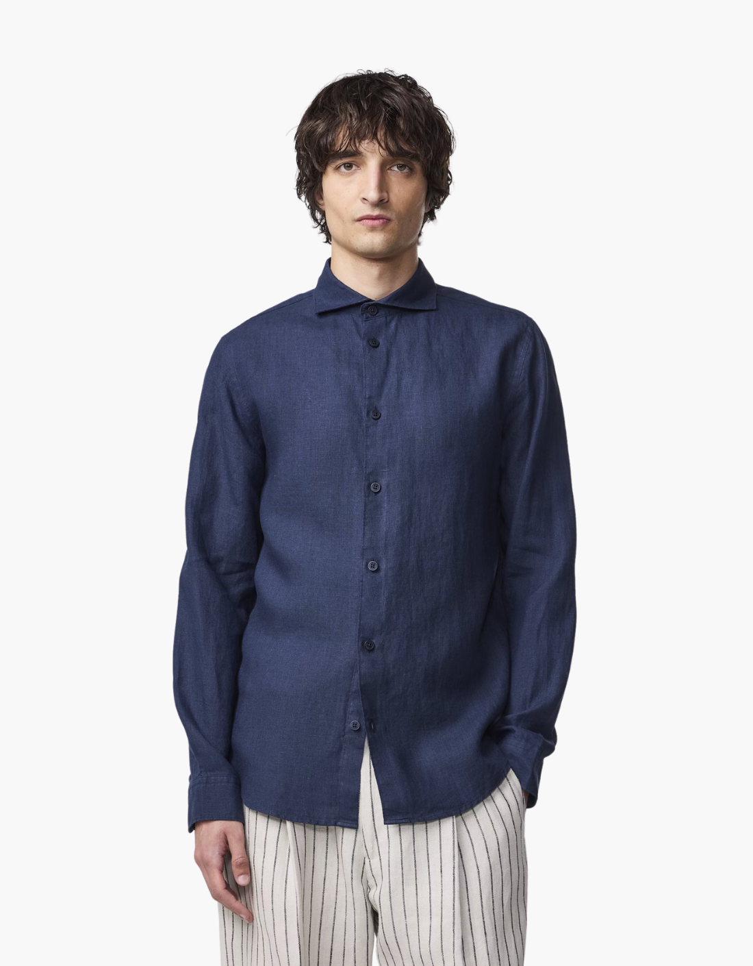 Camisa "Andrew Navy" – vista 3