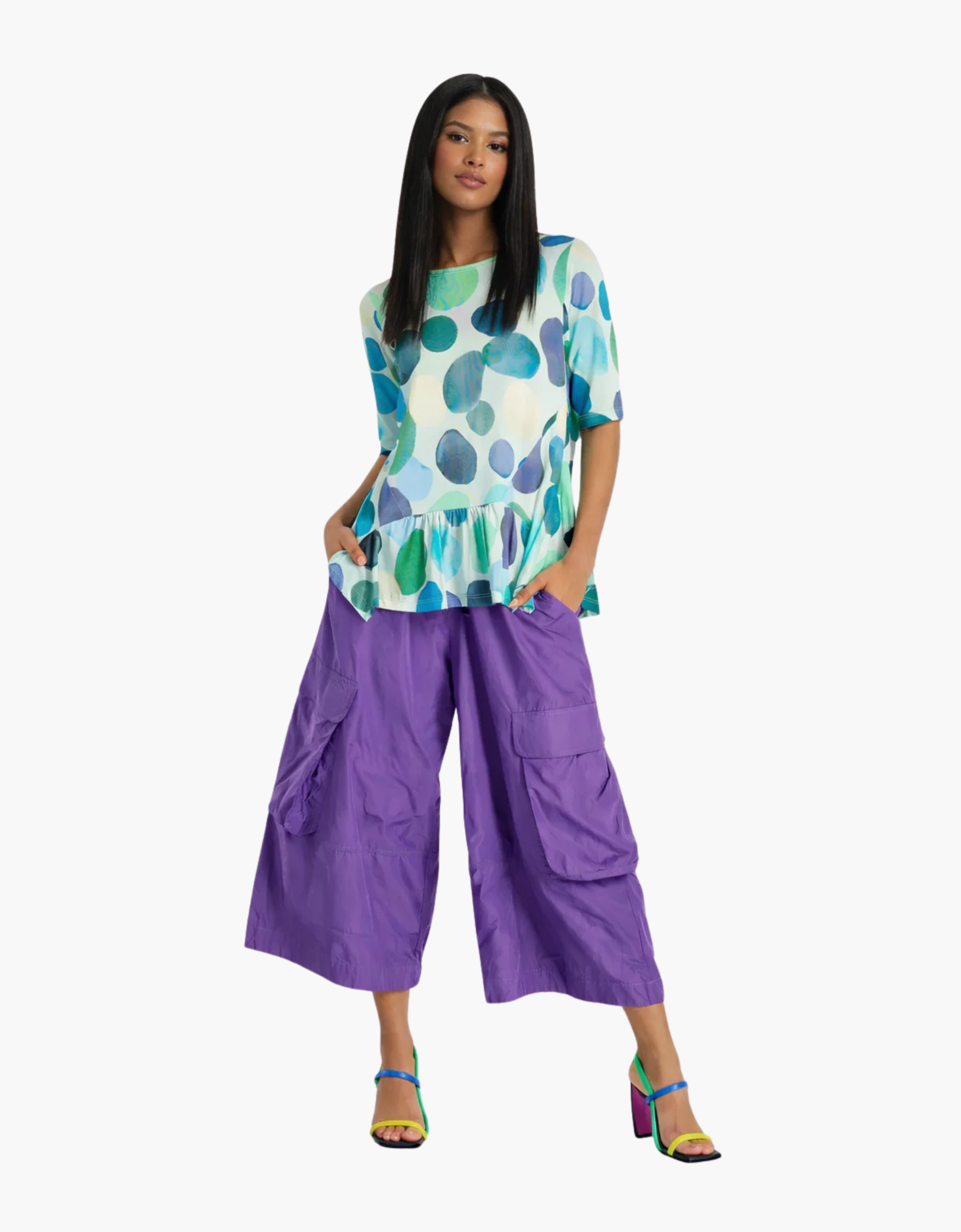 Pantalon cargo "Amethyst"