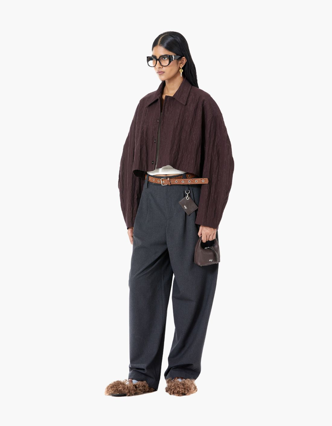Unisex pleated pants "Shreya - श्रेया"