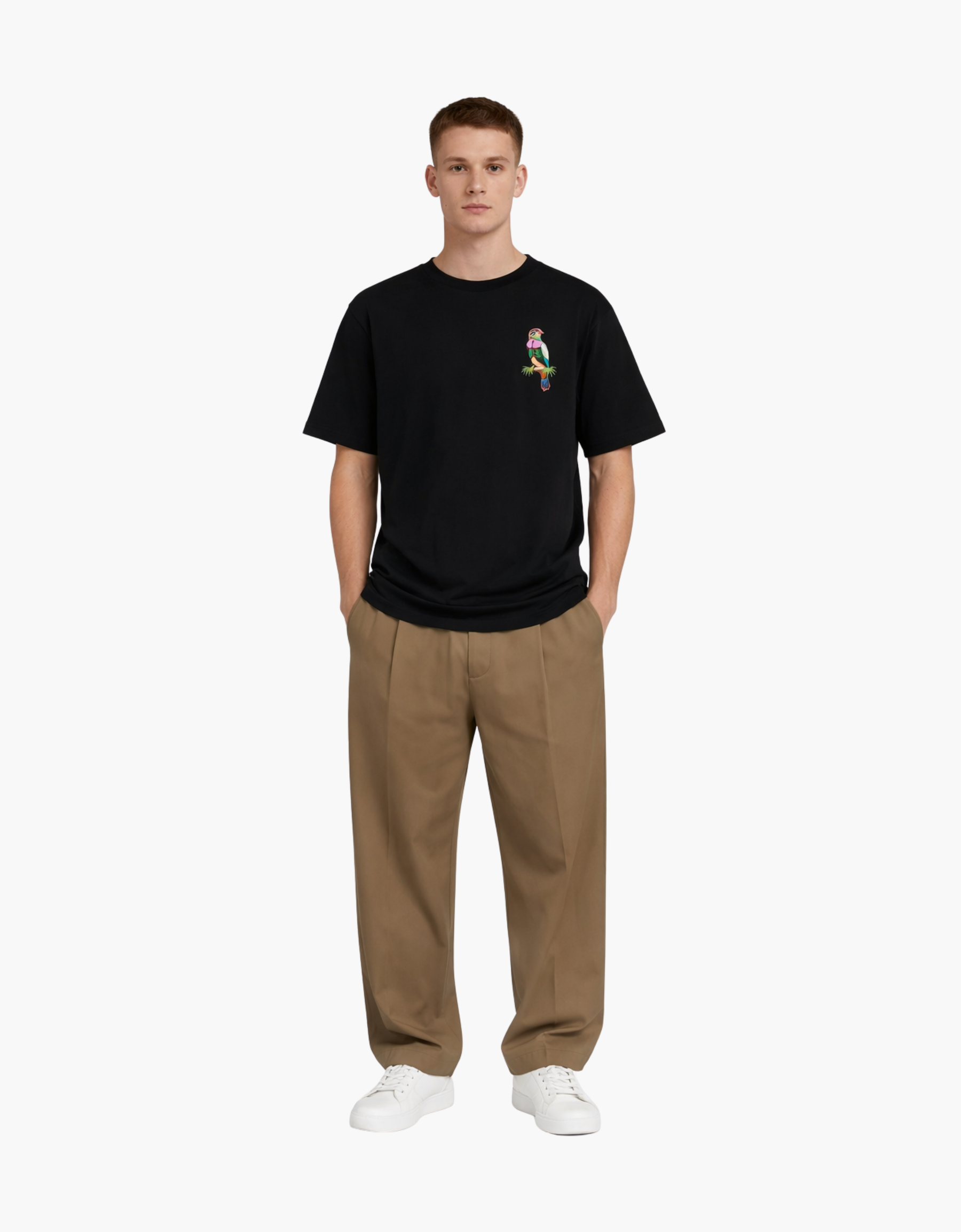 Camiseta "Pajaro minimal" – vista principal