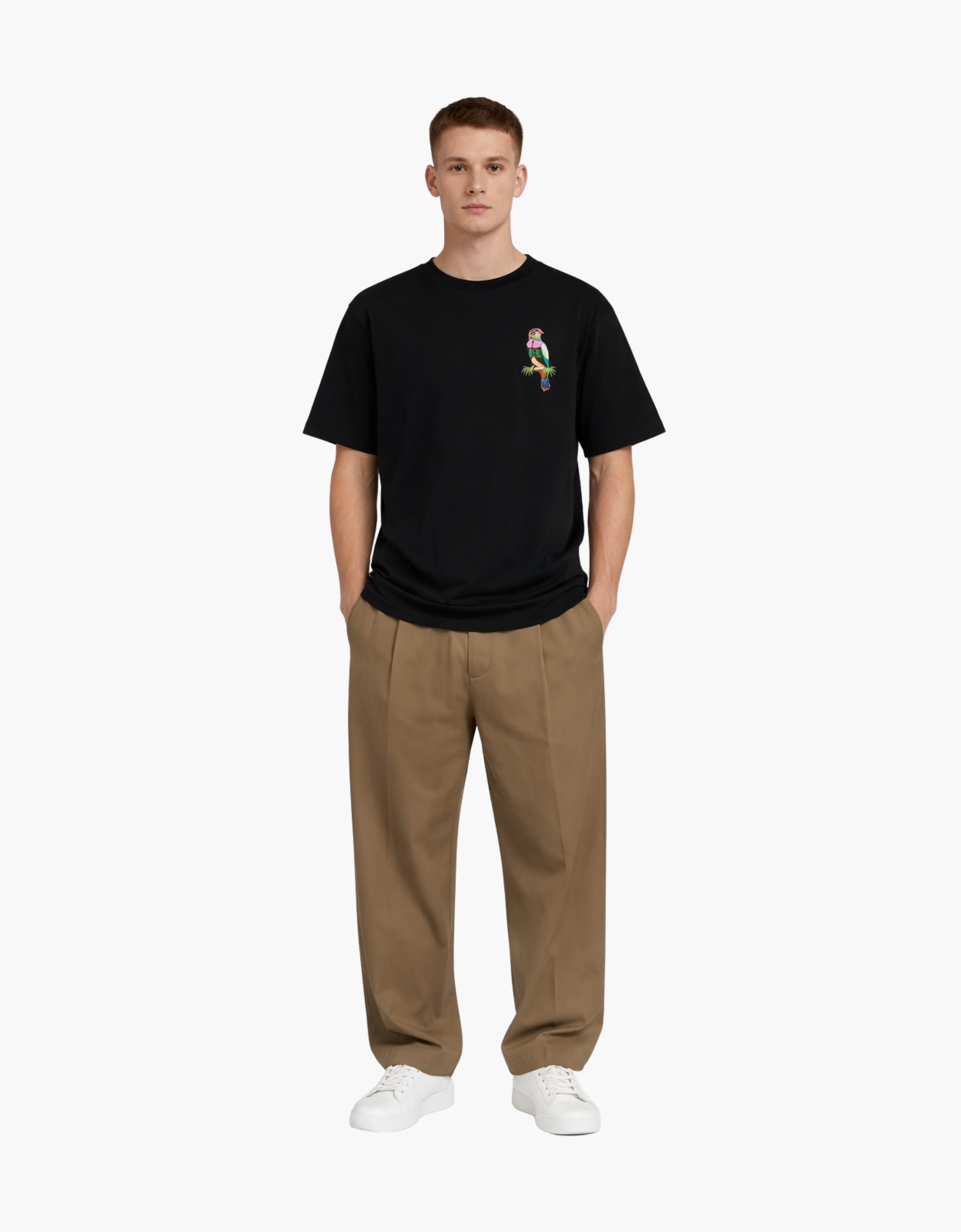 Camiseta "Pajaro minimal"