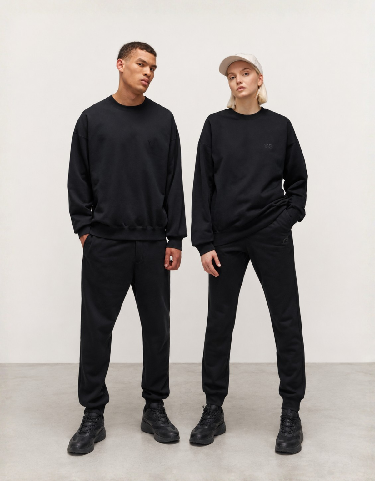 Sweat-shirt à fermeture éclair « 3S TT NOIR » Y-3