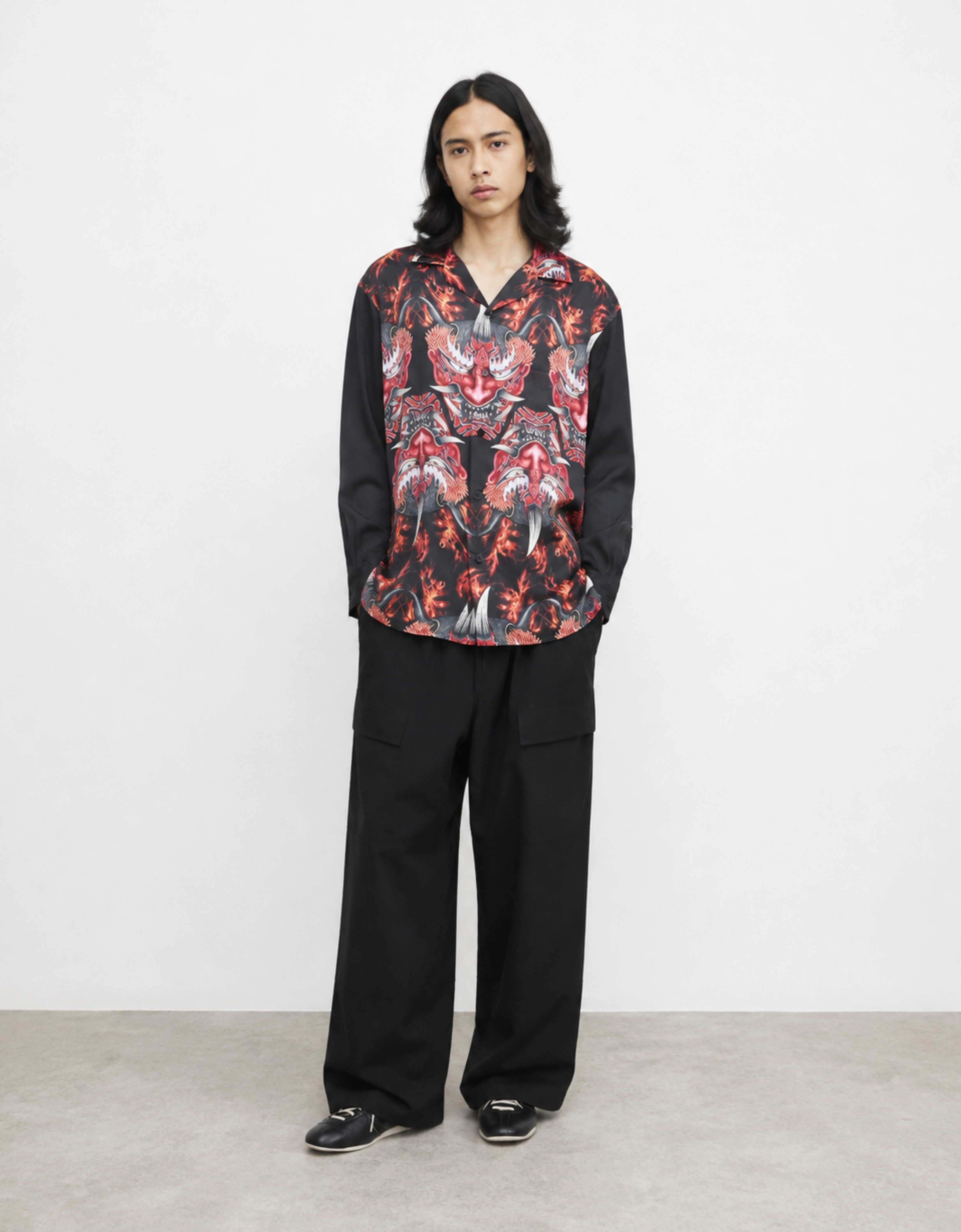 Camisa de seda "Devil" - Y-3