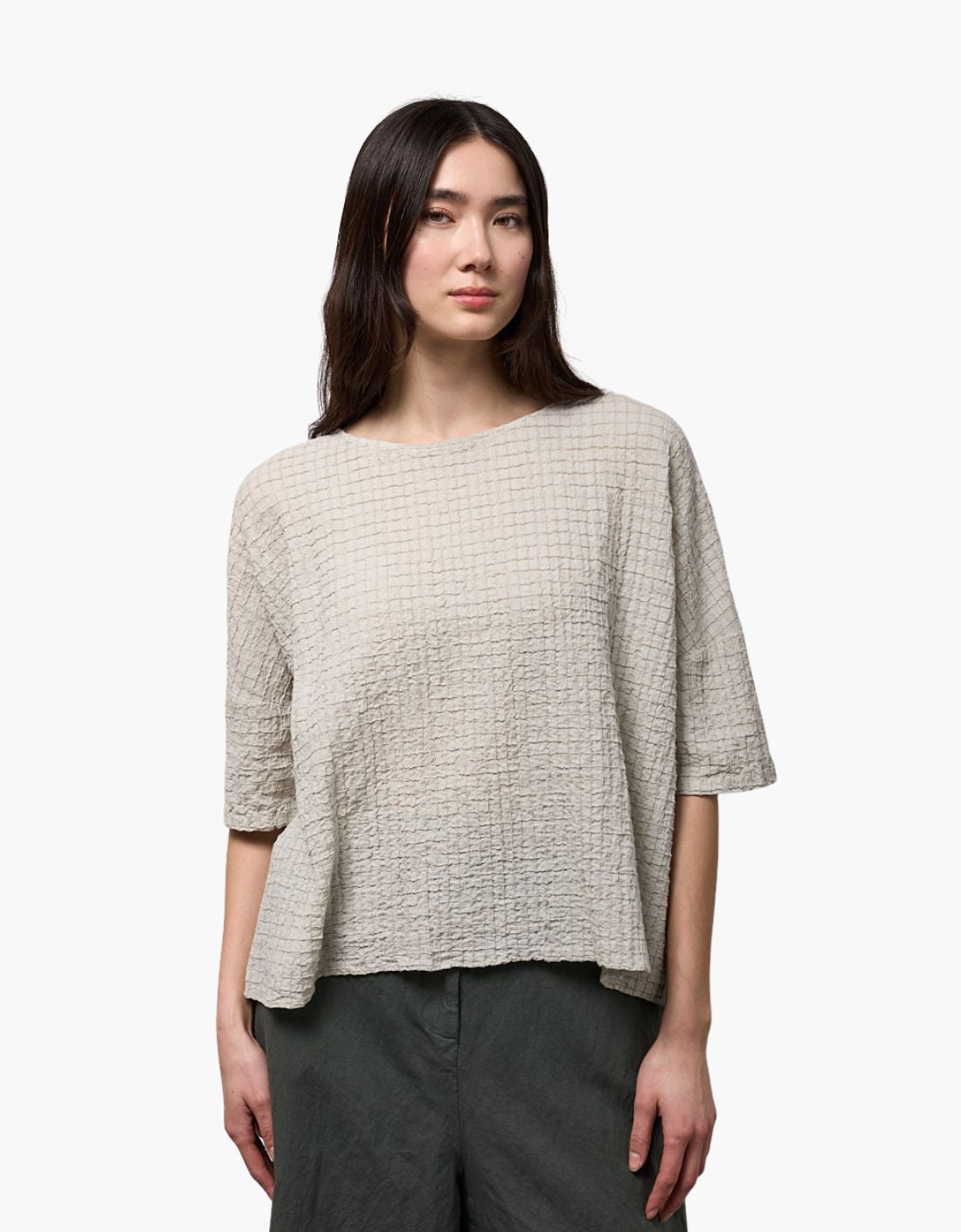 Blusa gofrada "Cairo"