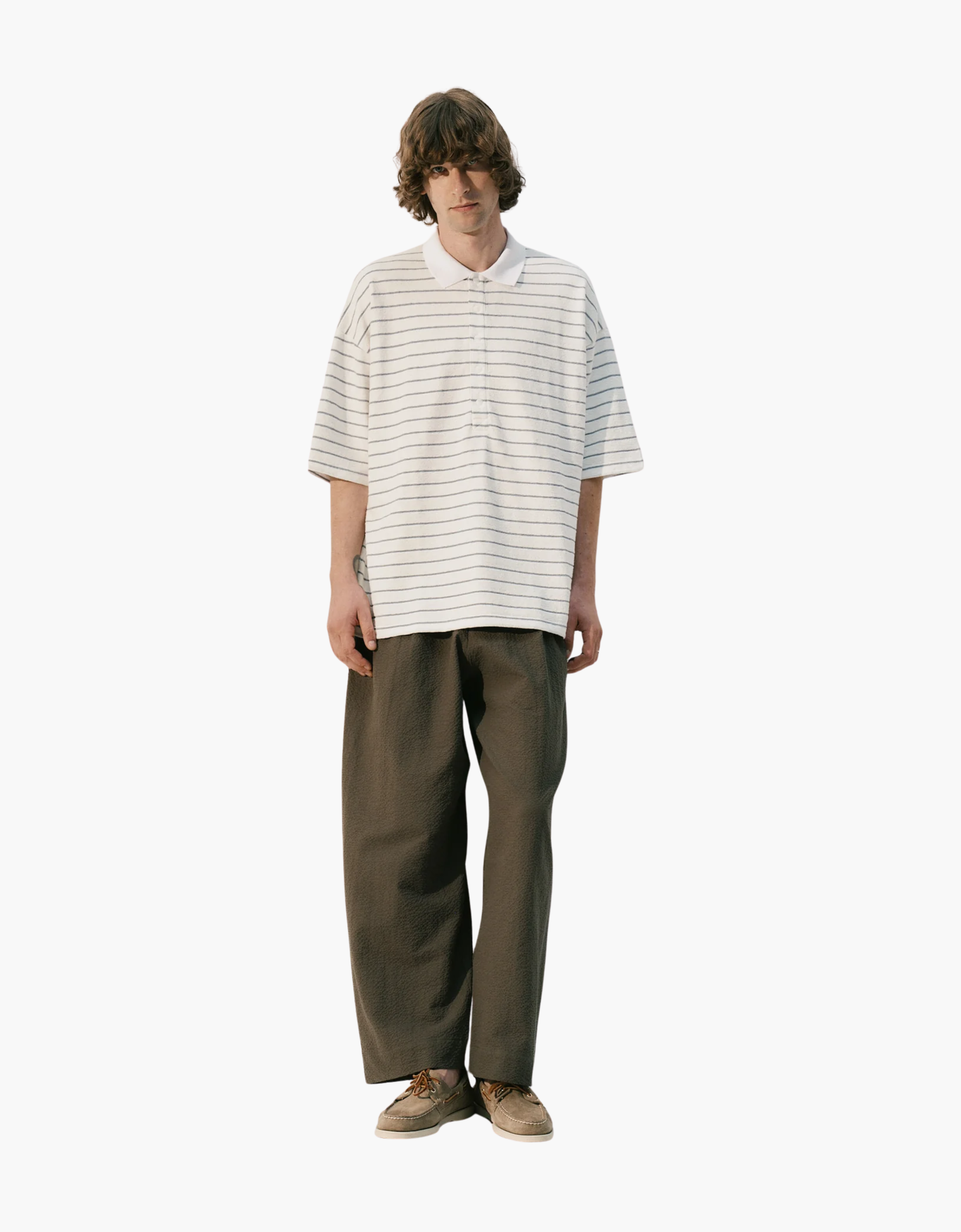 Polo oversize stripes "Terry"