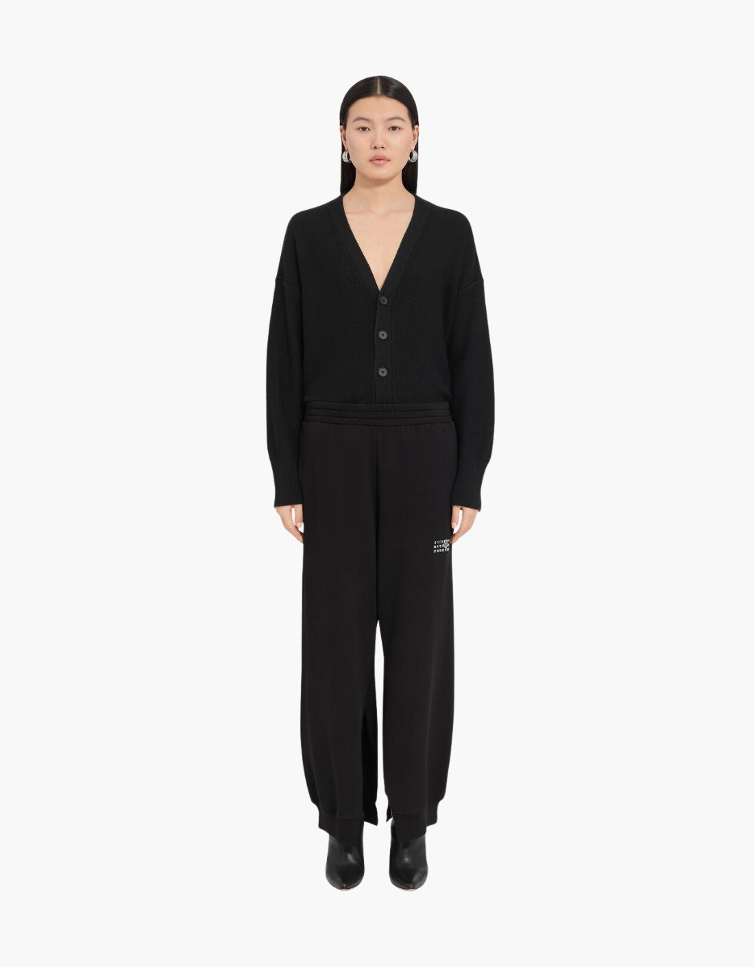 Pantalon de algodón chándal "Open" - MM6