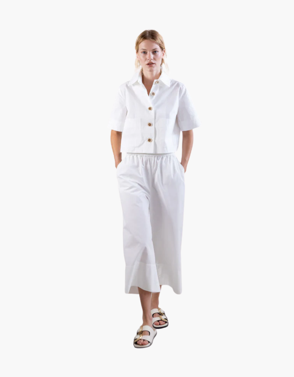Pantalón algodón goma