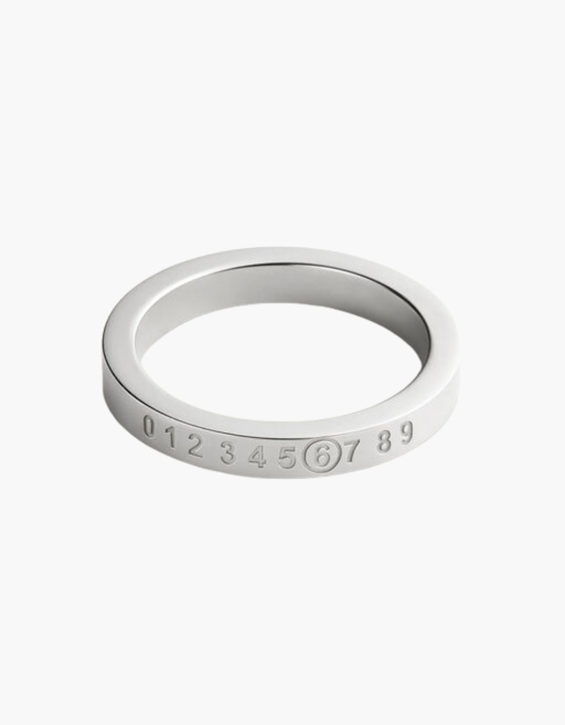Anillo minimal "Numeric Signature" - MM6 – vista principal