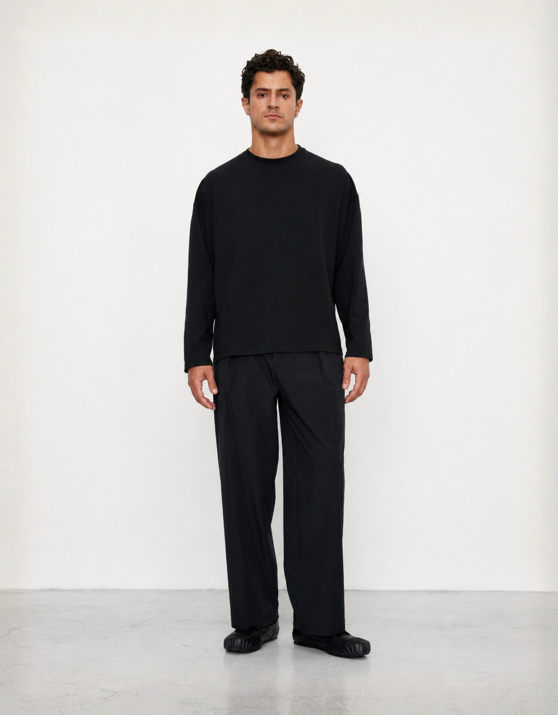 "Long sleeve oversized t-shirt" jersey