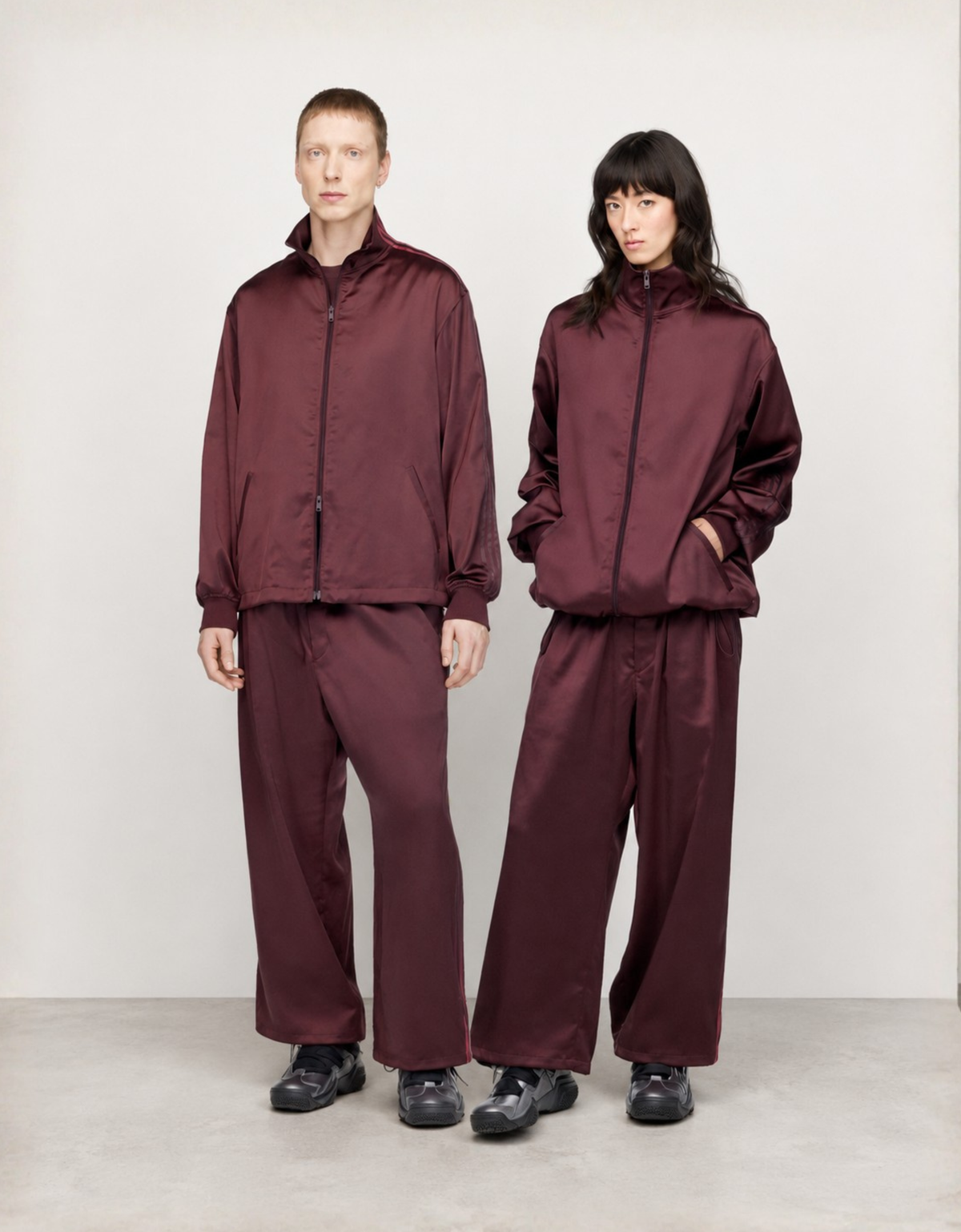 Chaqueta satinada "Gradient stripes" - Y-3 – vista principal