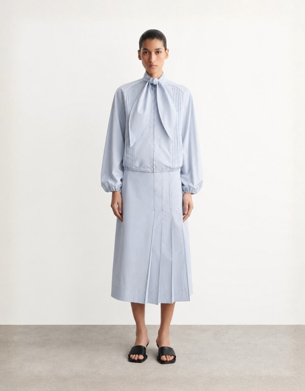 Bomber azul lazo "Bow"
