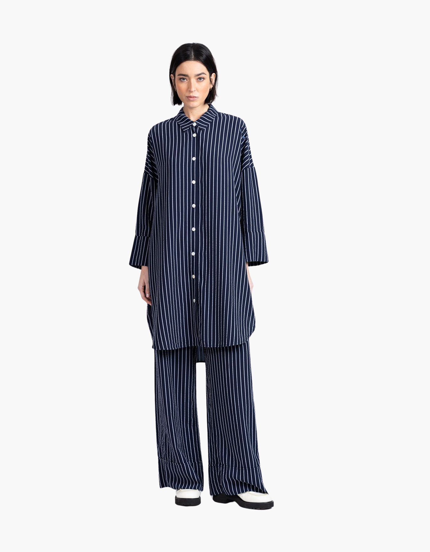 "URIA STRIPES" Trousers