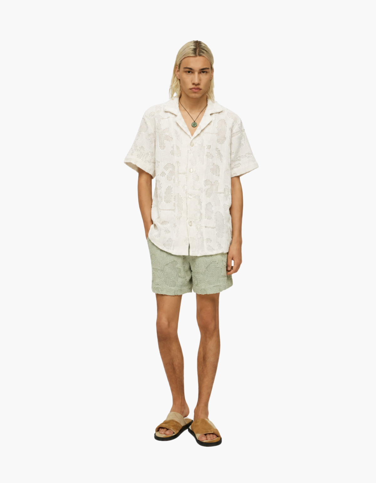 Camisa Galbanum Crochet