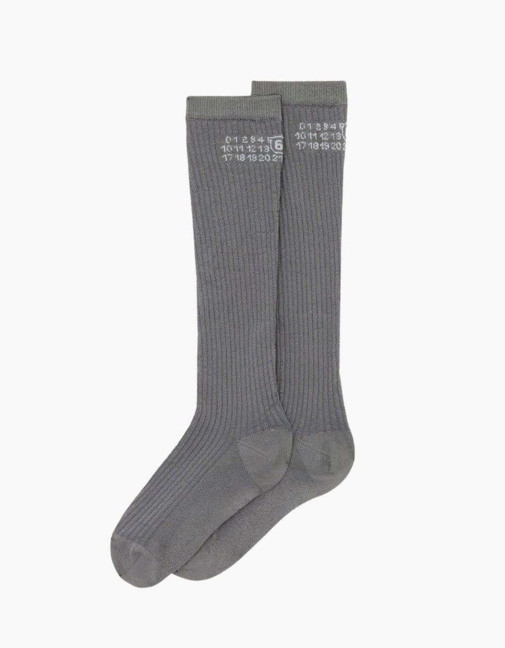 Calcetines canalé "Numeric" - MM6