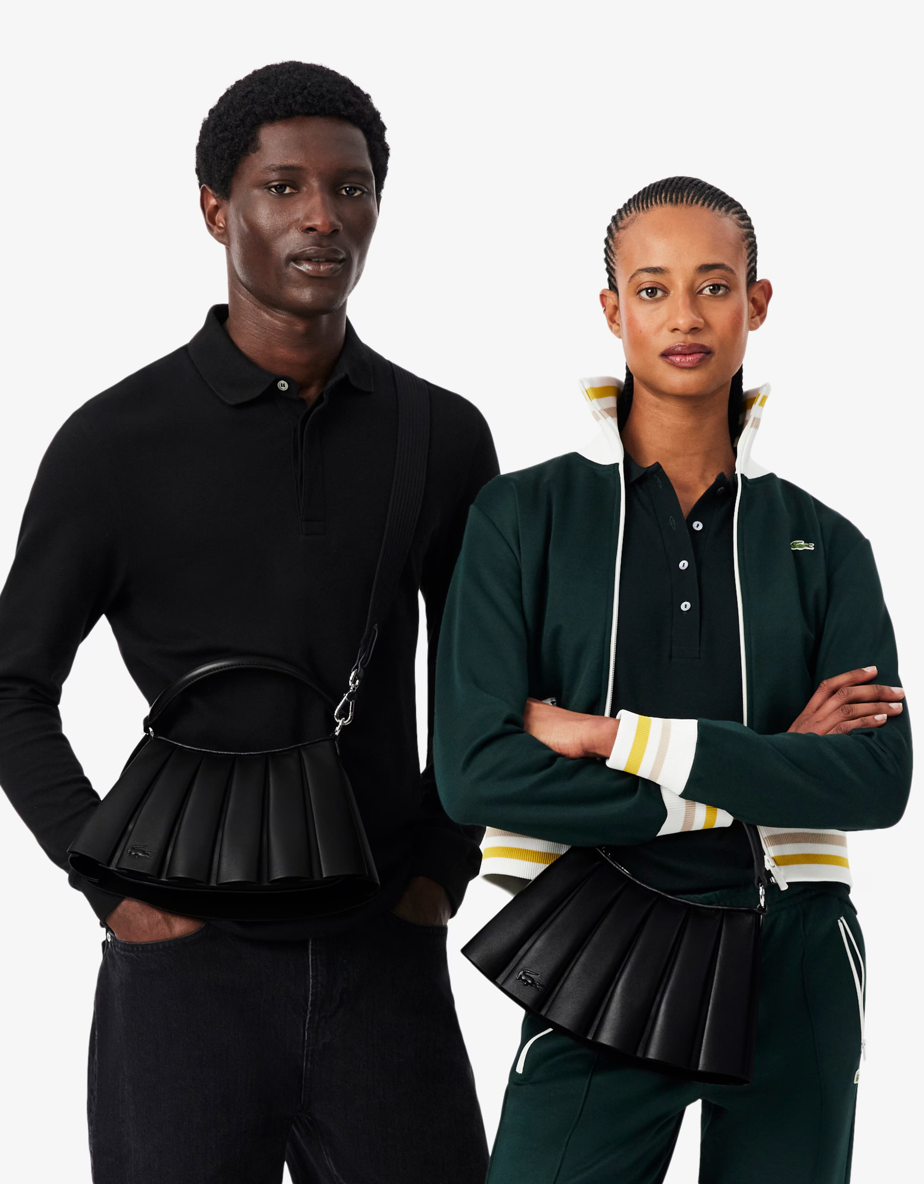 Bolso de piel pequeño "Lenglen Runway" - Talla S