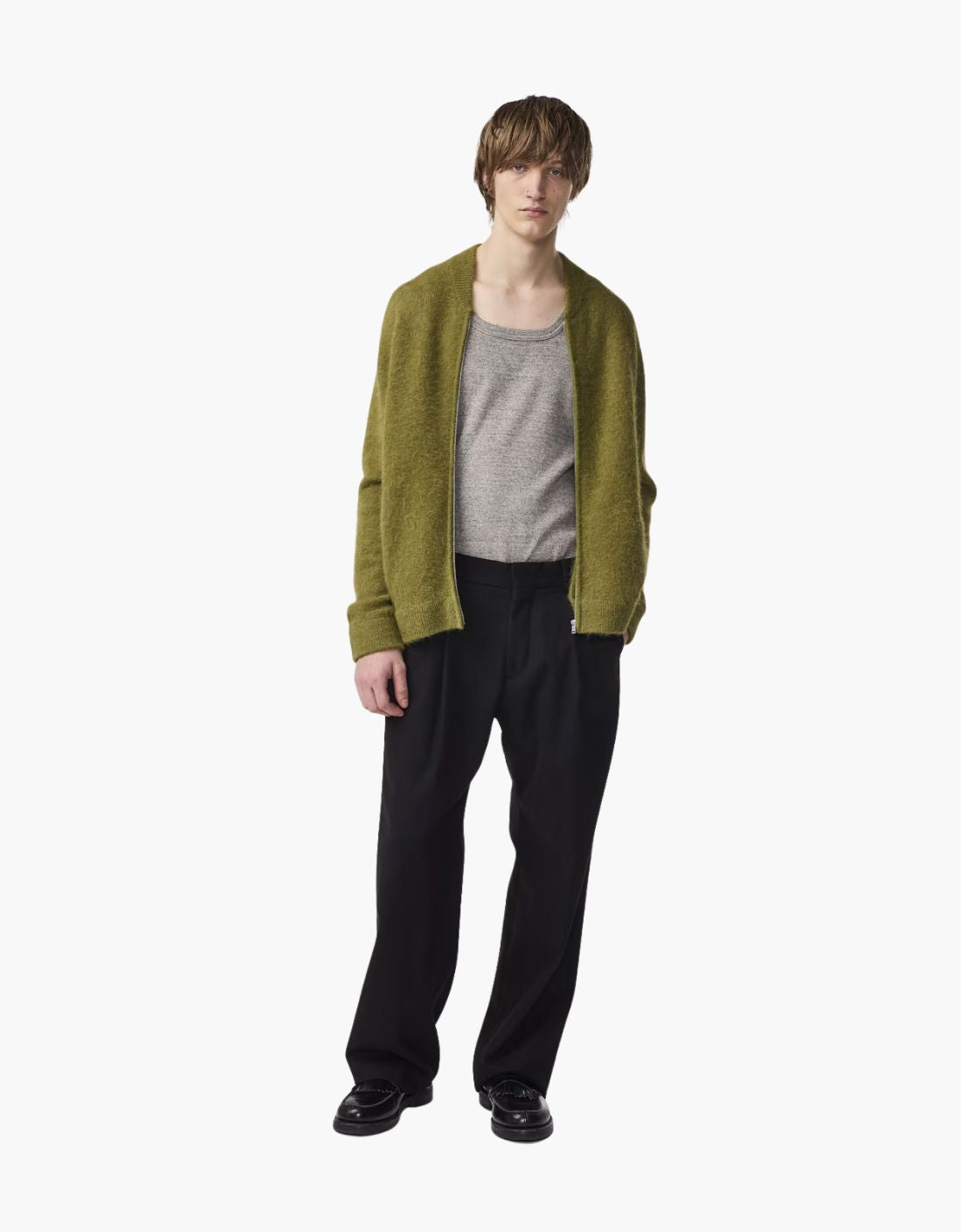 pantalon en laine mélangée « Kay »