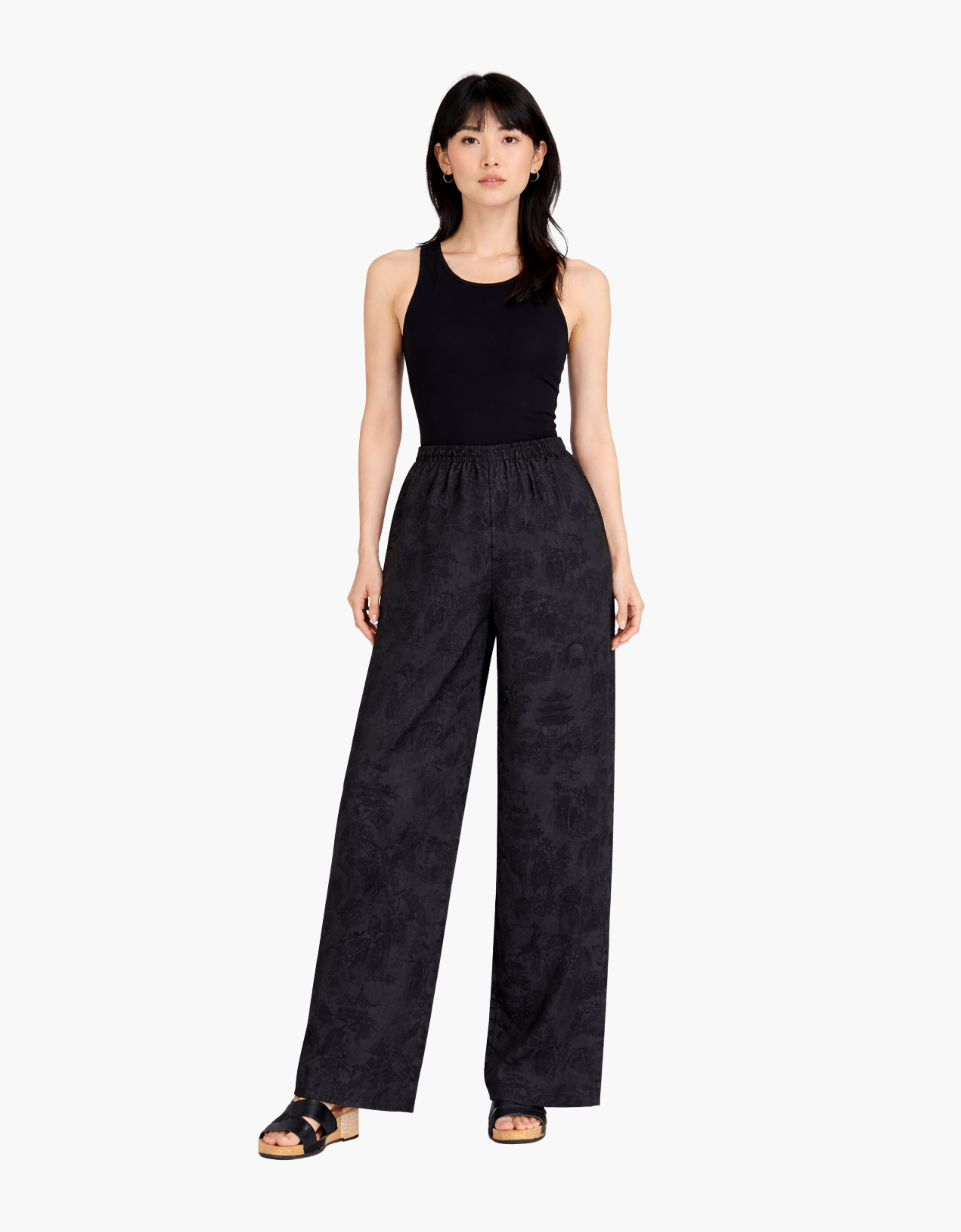 Pantalon "Jaquard"