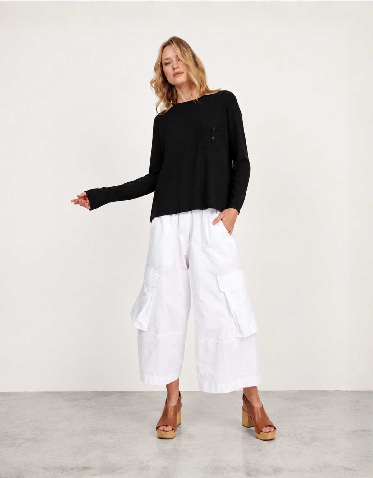 Jersey largo SARAH PACINI – vista 2