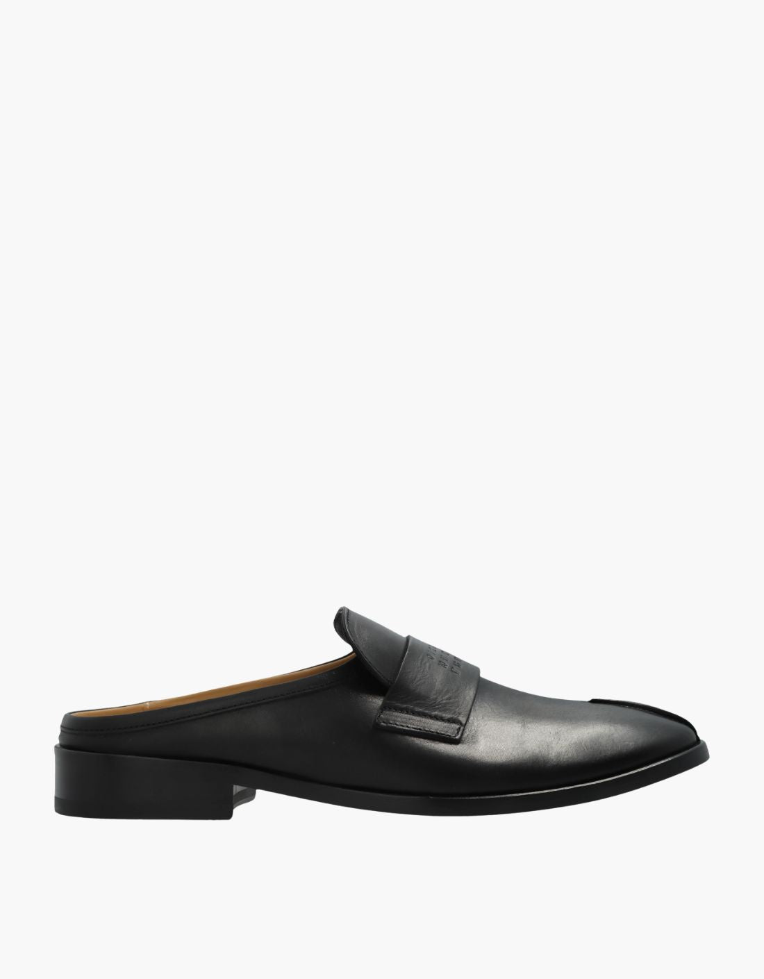 Chaussures sans talon « Pantoufles en cuir » - MM6