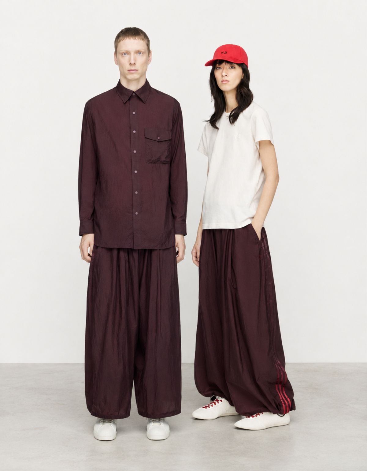 Pantalón bombacho "Gradient stripes" - Y-3 – vista principal