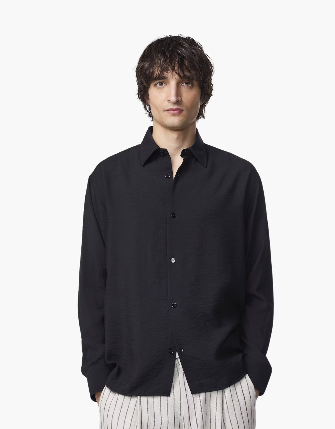 Chemise noire « Freddy »