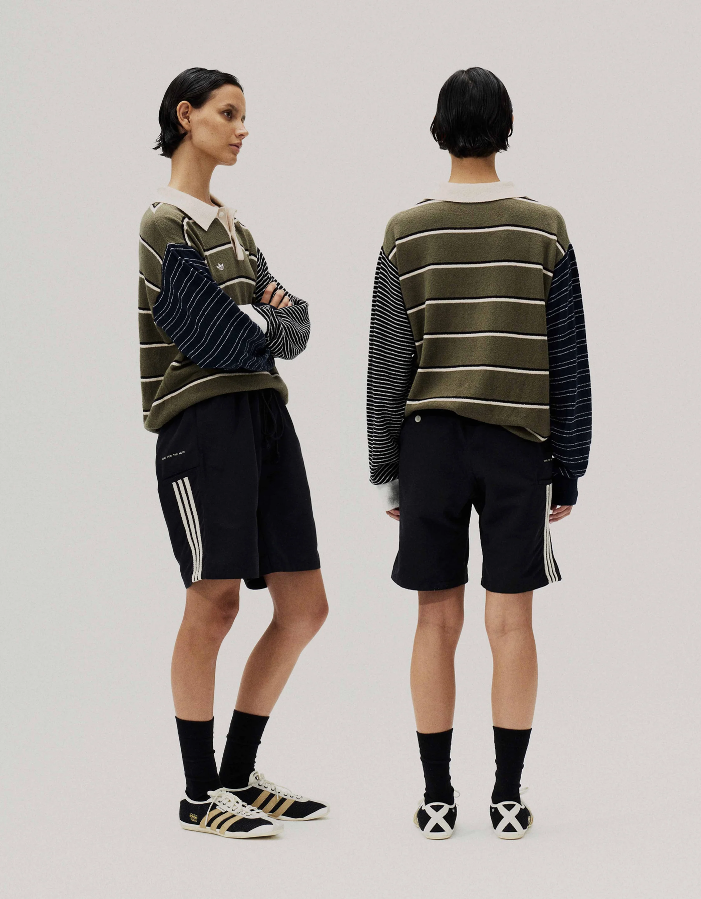 Long-sleeve polo shirt - ADIDAS X SFTM