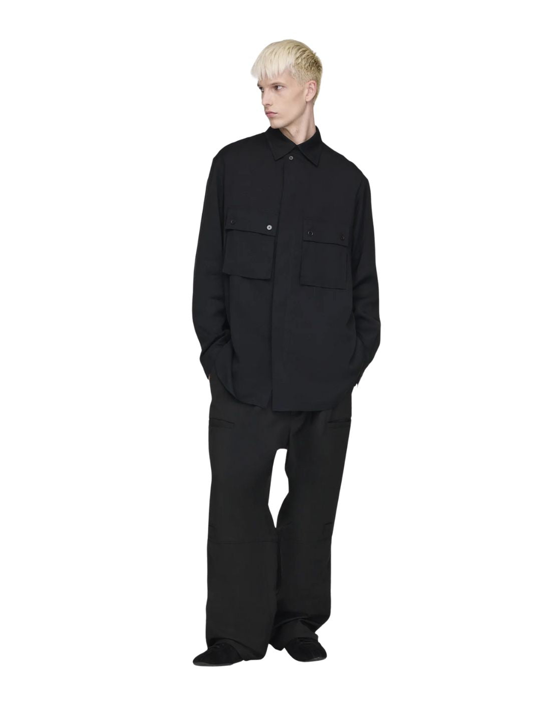 Camisa de algodón "Zip Shirt" Y-3