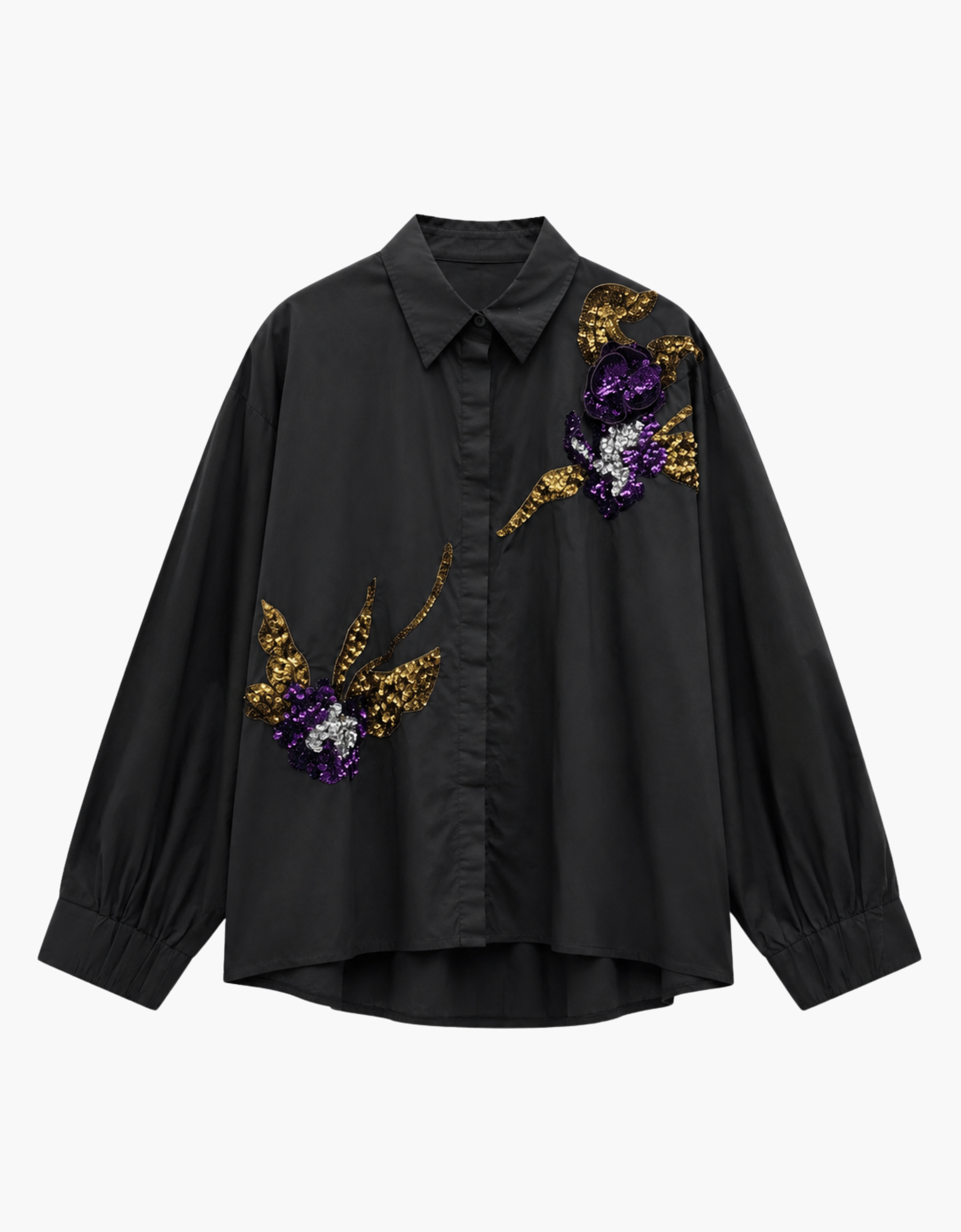Camisa "Caviar" flor de lis – vista principal