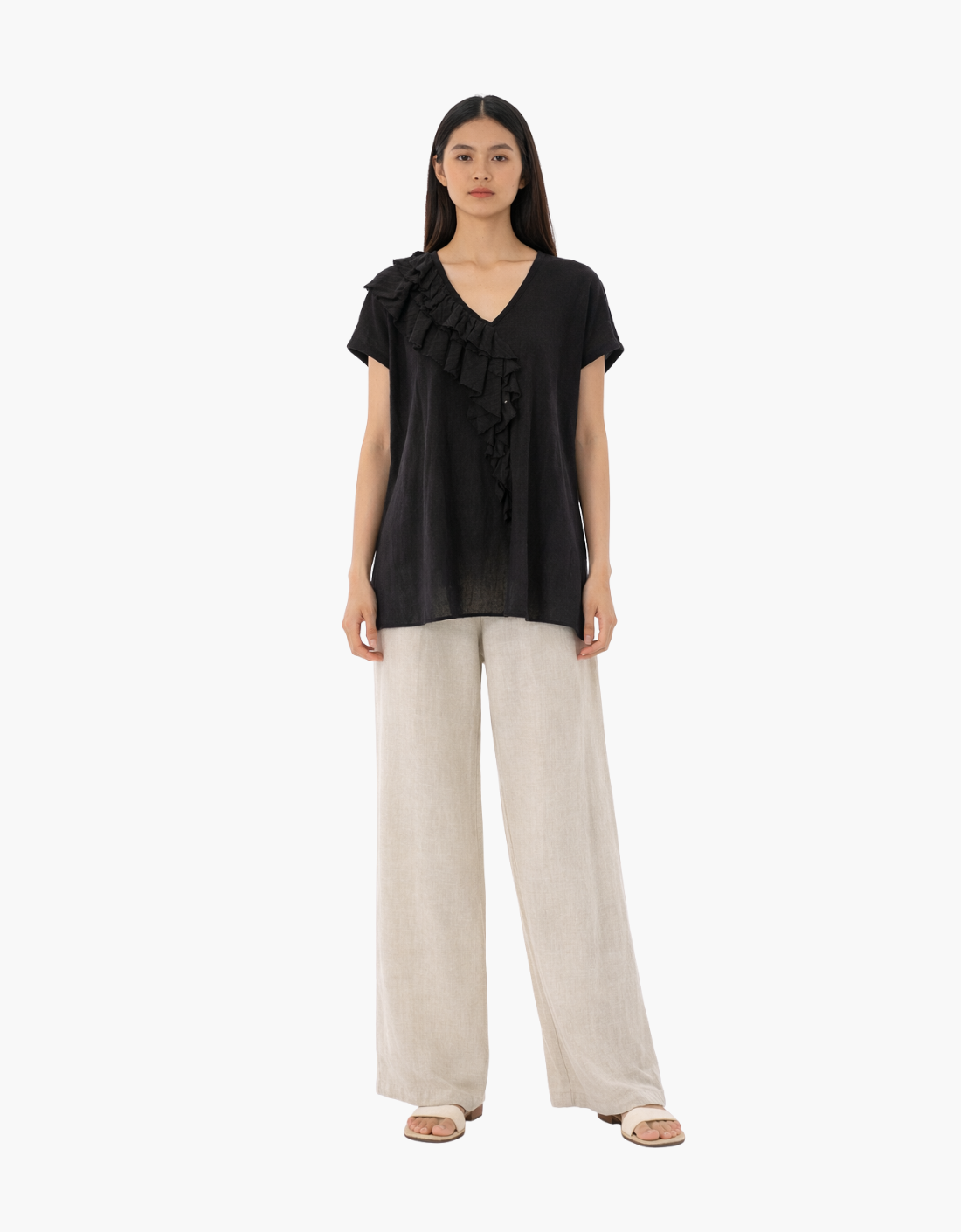 Blouse Heron à fronces - 104216p4021