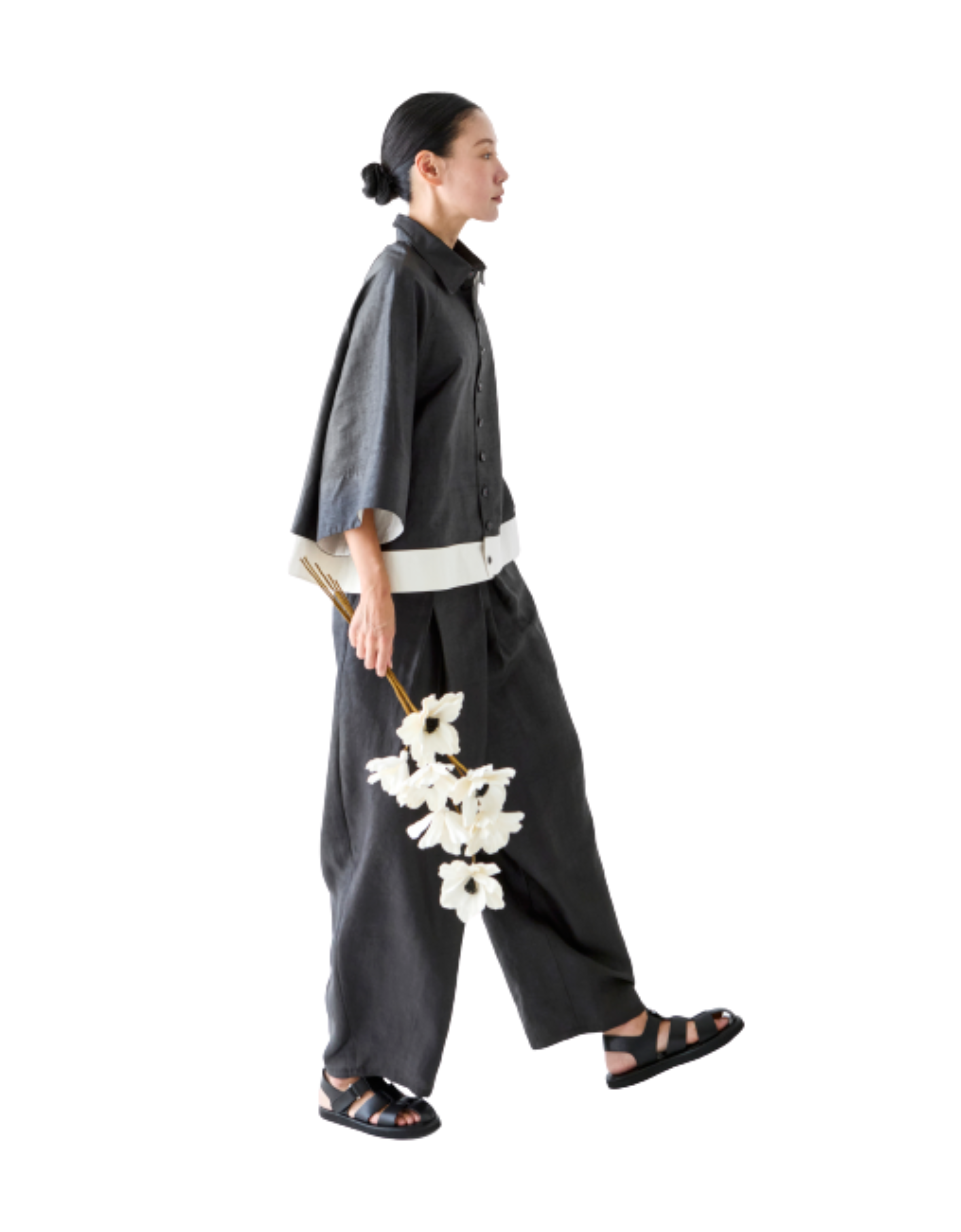 Pantalon seda "Nari"