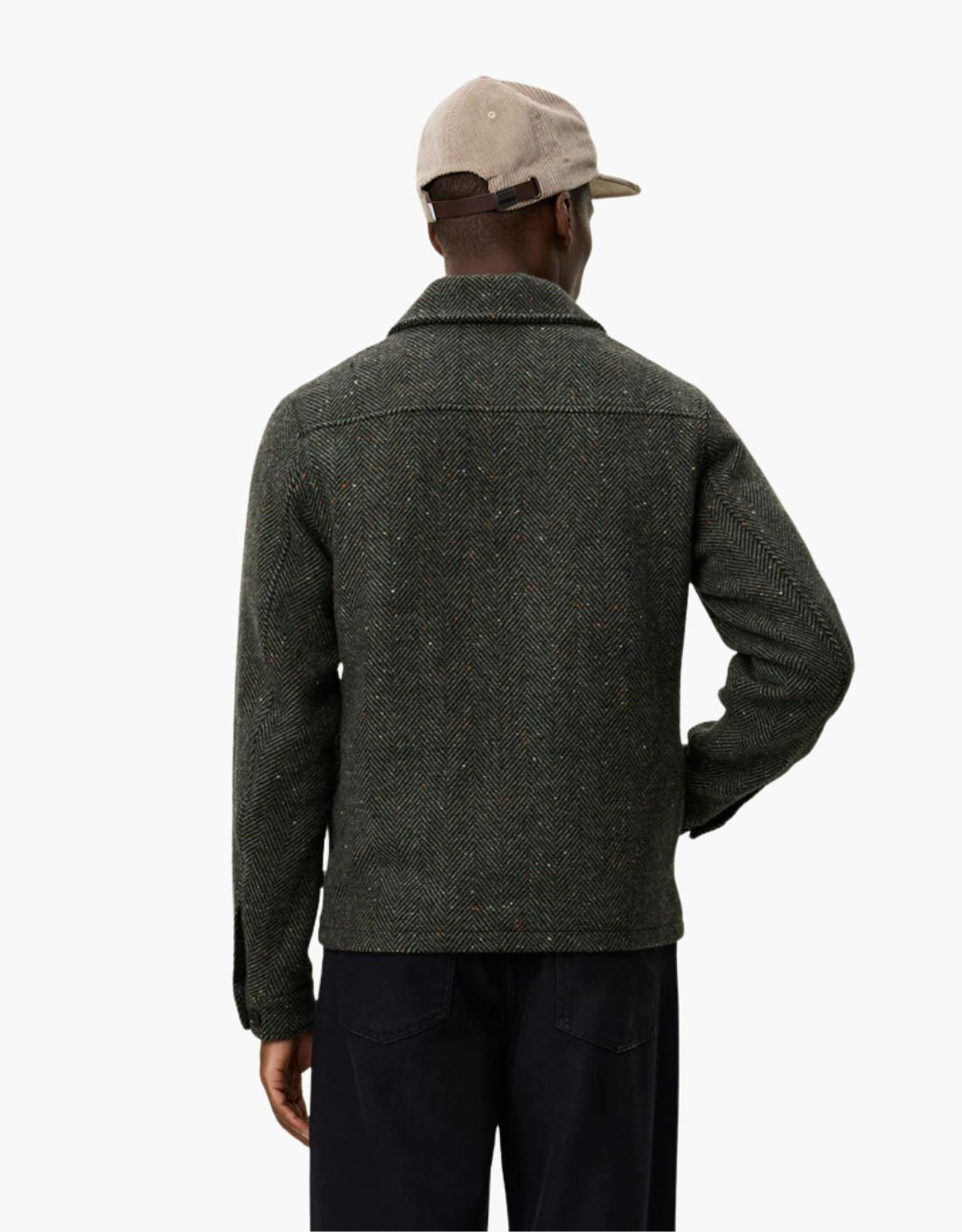 Chaqueta de lana "Marseille Herringbone" – vista 2