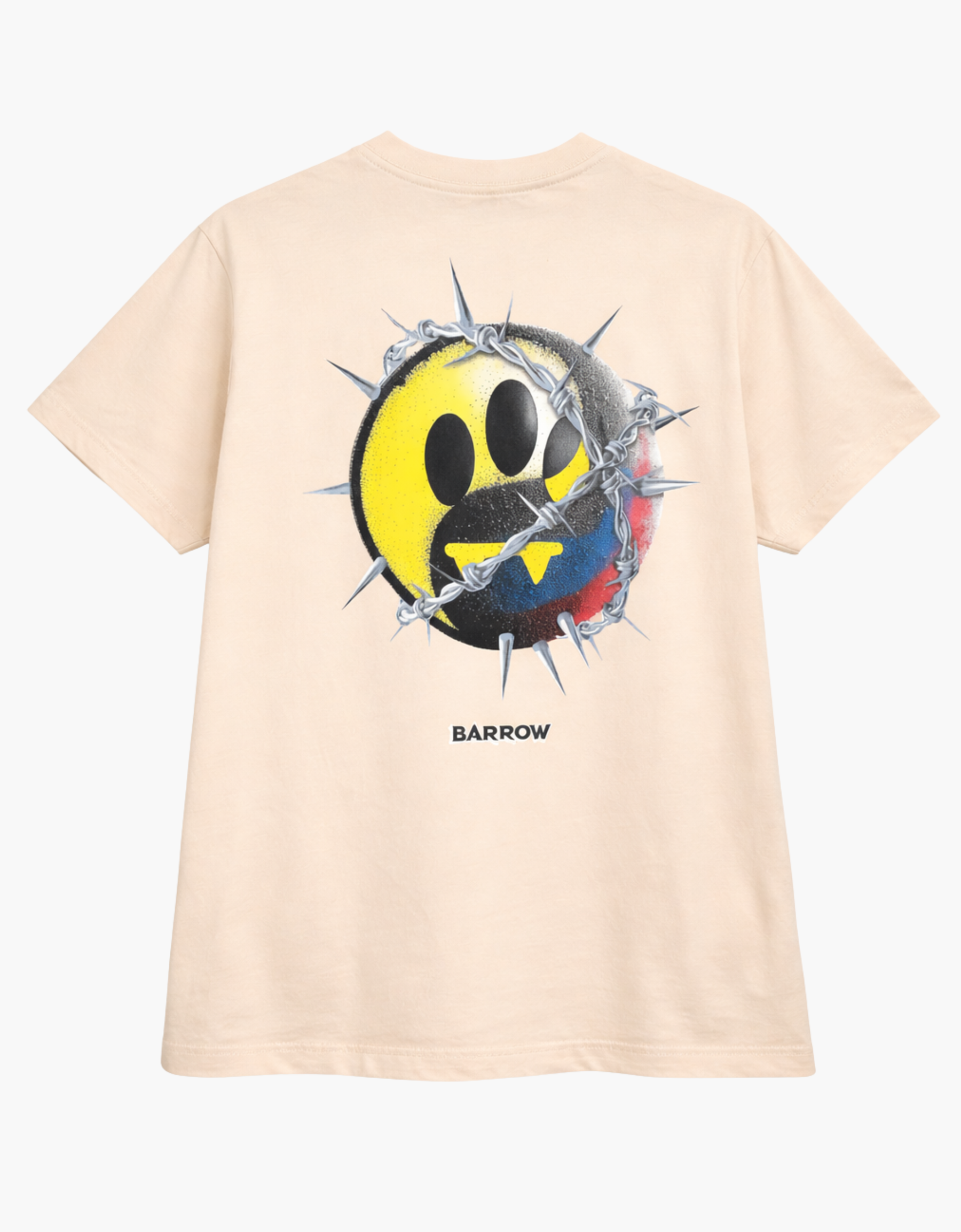 "Smiley Wire" print t-shirt