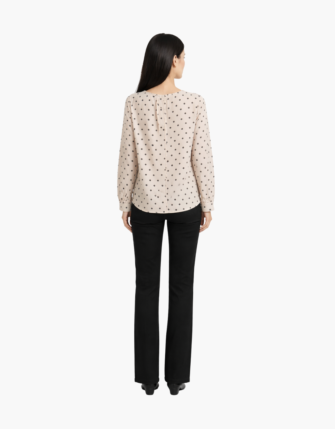 Blusa manga larga – vista 2