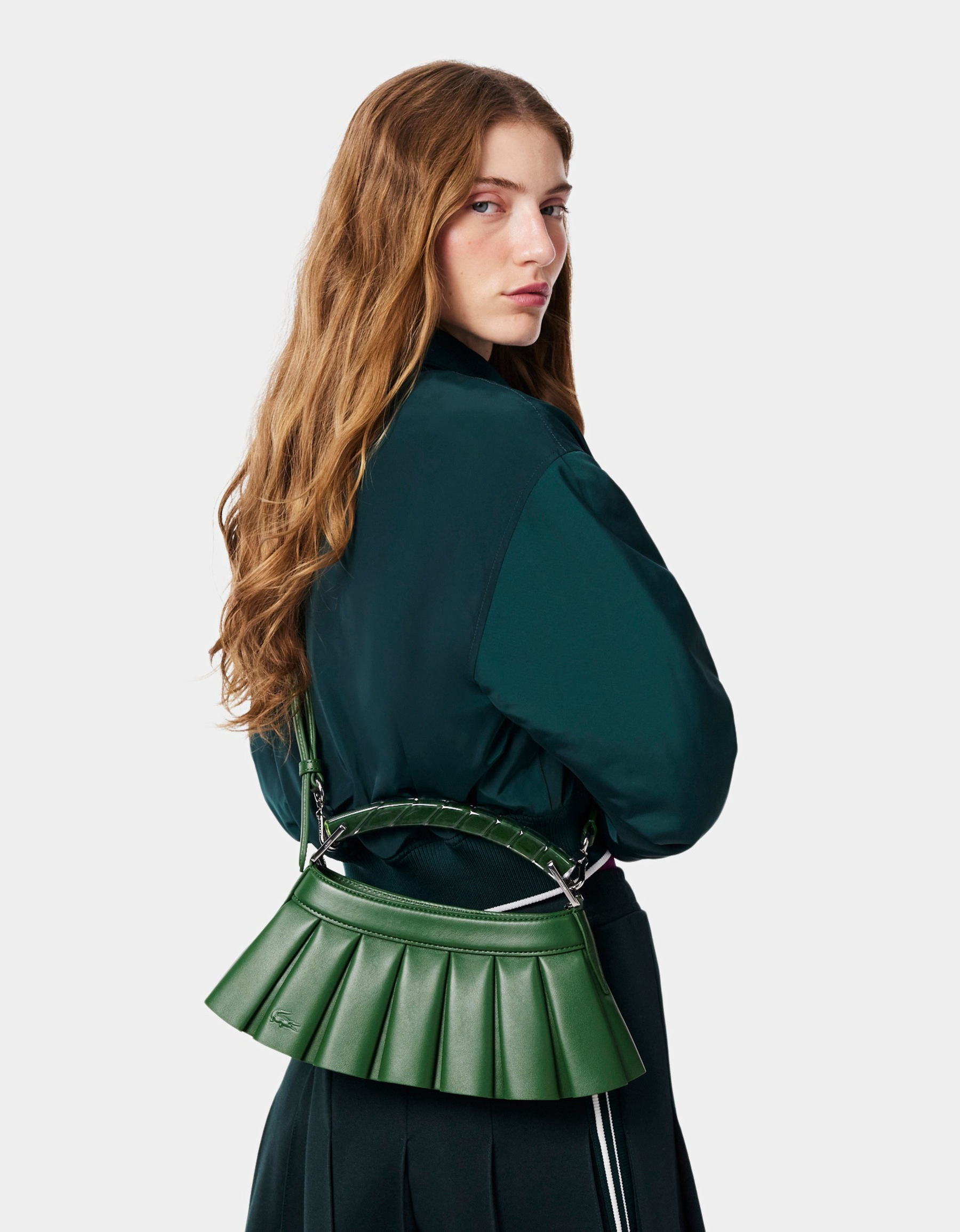 Bolso de piel "H Lenglen"
