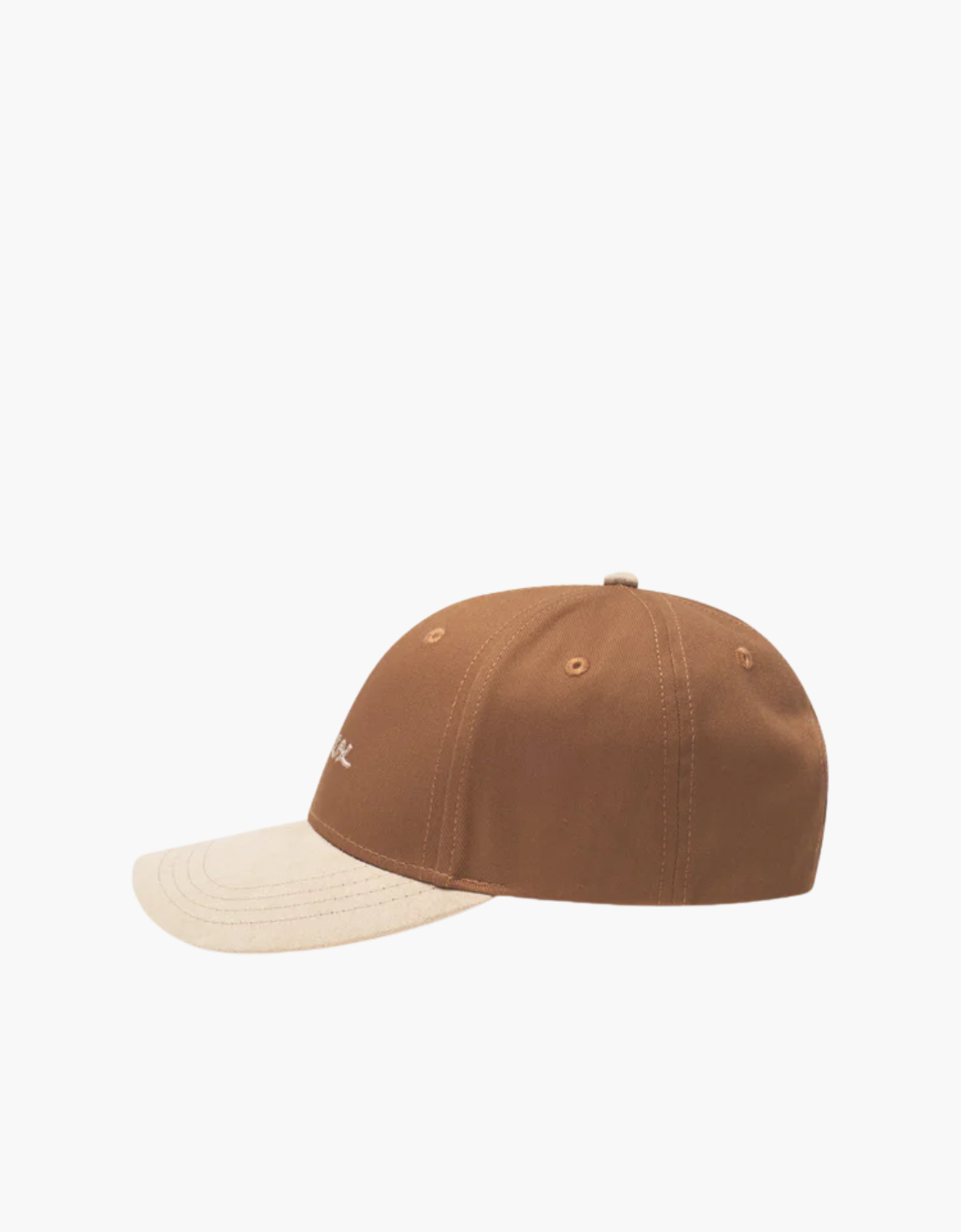 Casquette « Brad Contrast Suede » - Ocre