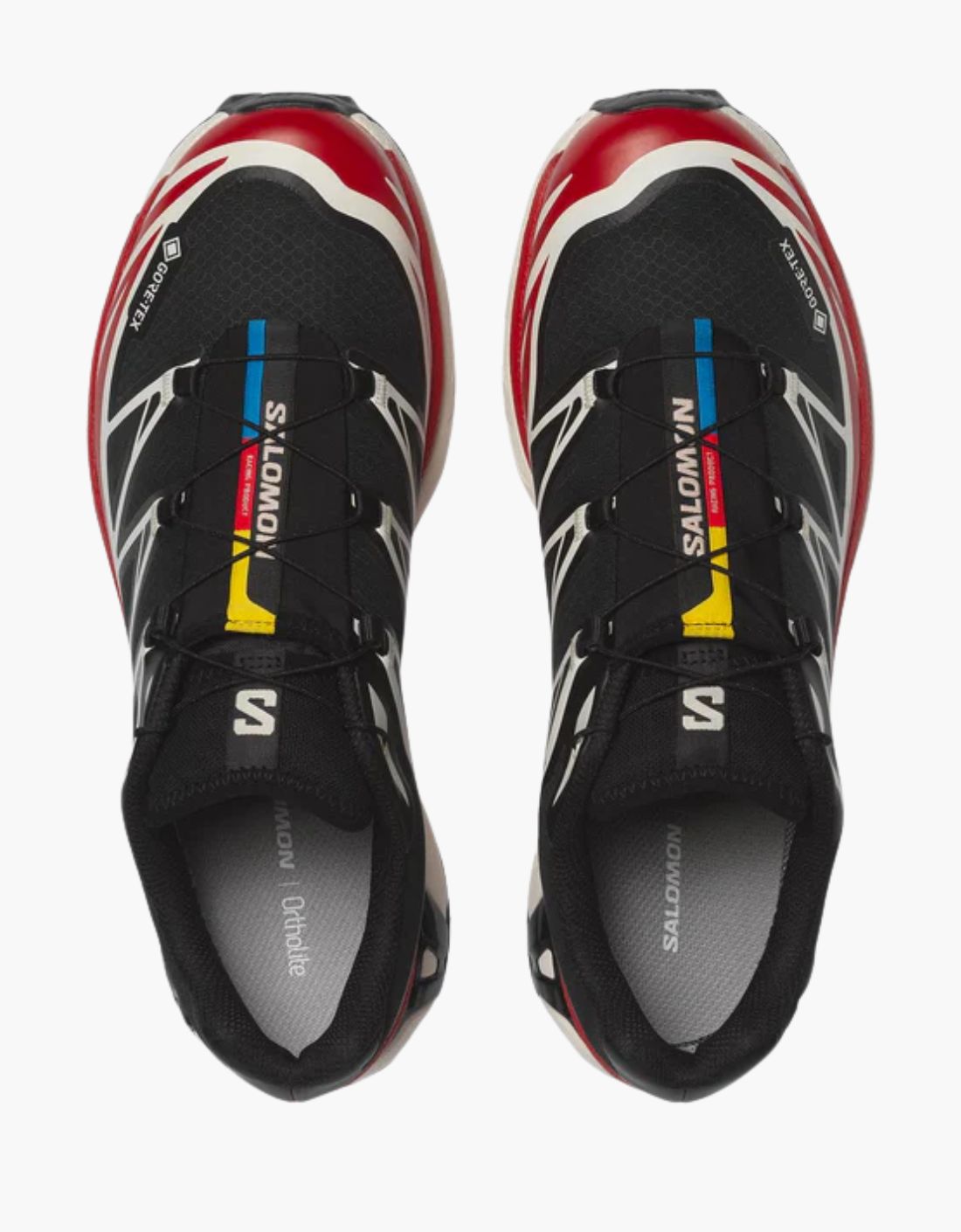 Salomon - XT6 GTX (Black / Flame Scarlet / Vanila Ice)
