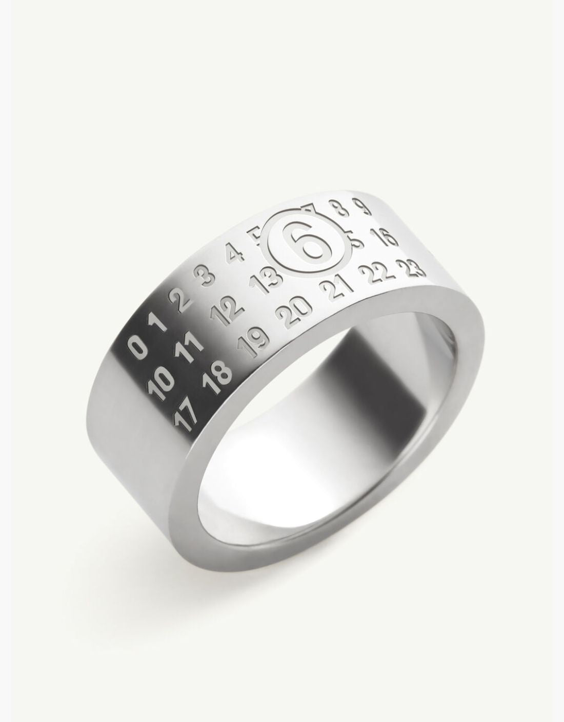 Anillo minimal "Full Numeric Signature" - MM6 – vista 2